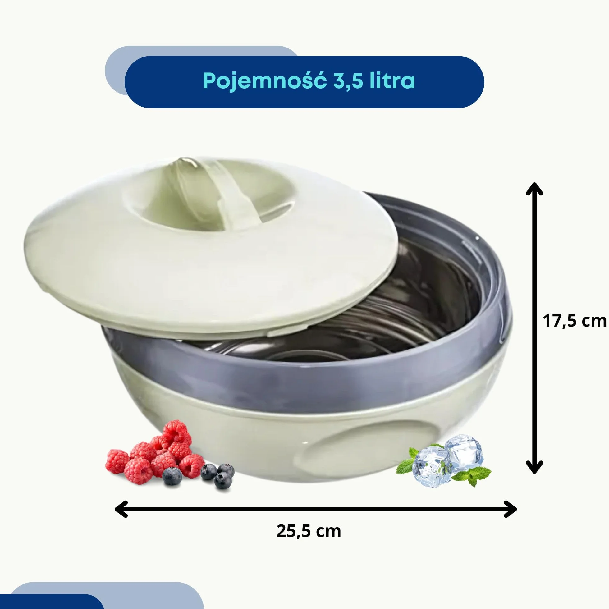 orion group Rynna do zupy/naczynie izolacyjne w różnych Rozmiary – model Venus, 3,5l