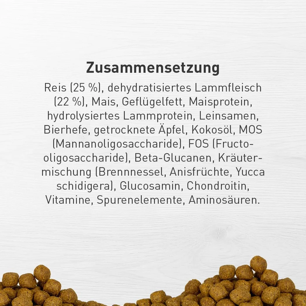Eminent Lamb & Rice bezglutenowa karma dla psów, bezglutenowa, pełna karma dla dorosłych i psów wszystkich ras, 15 kg