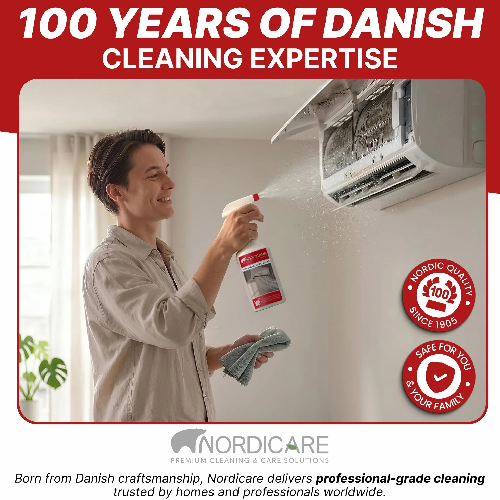 Nordicare Płyn do czyszczenia klimatyzacji [500ml]