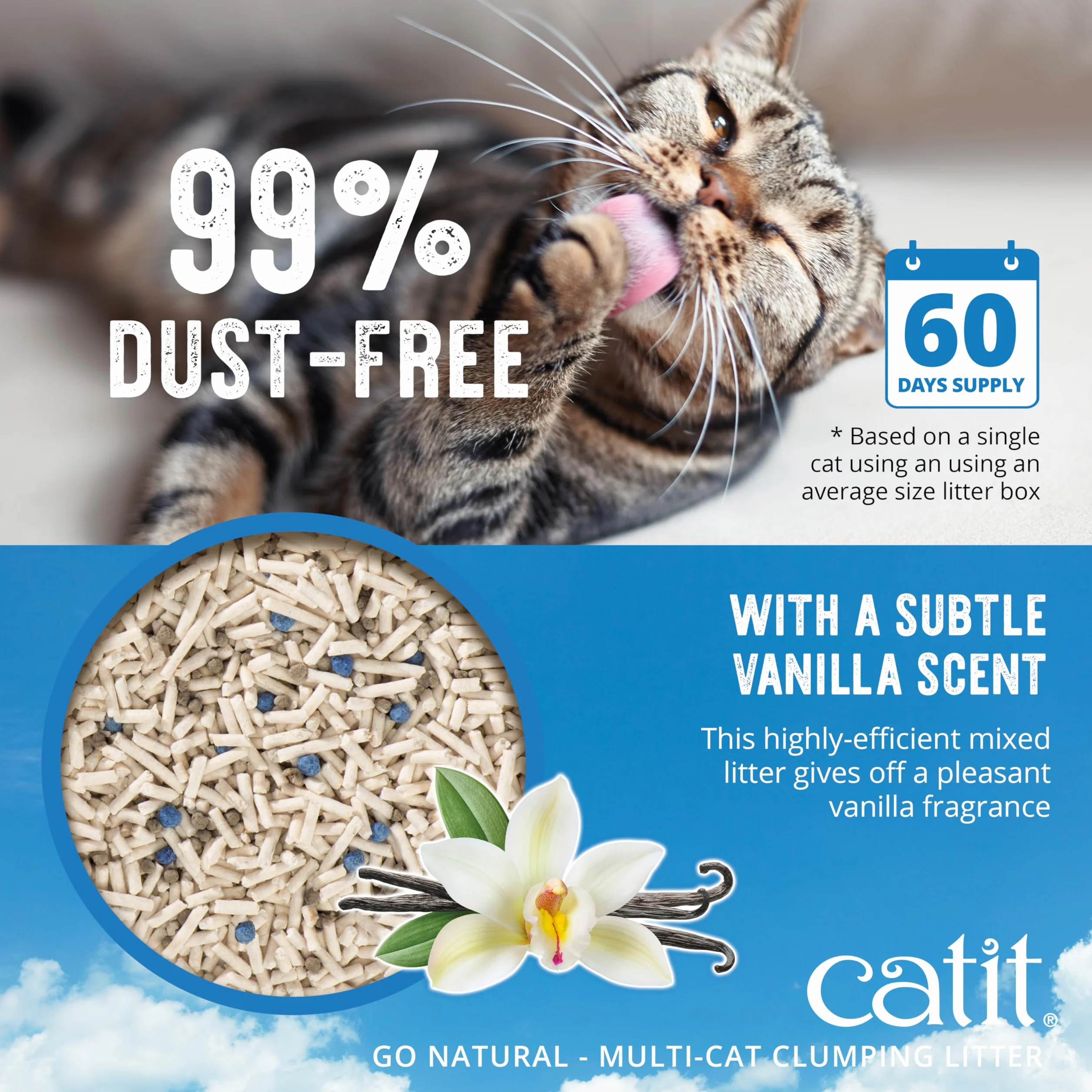Catit Go Natural Mix Piasek Aglomeracja dla wielu kotów