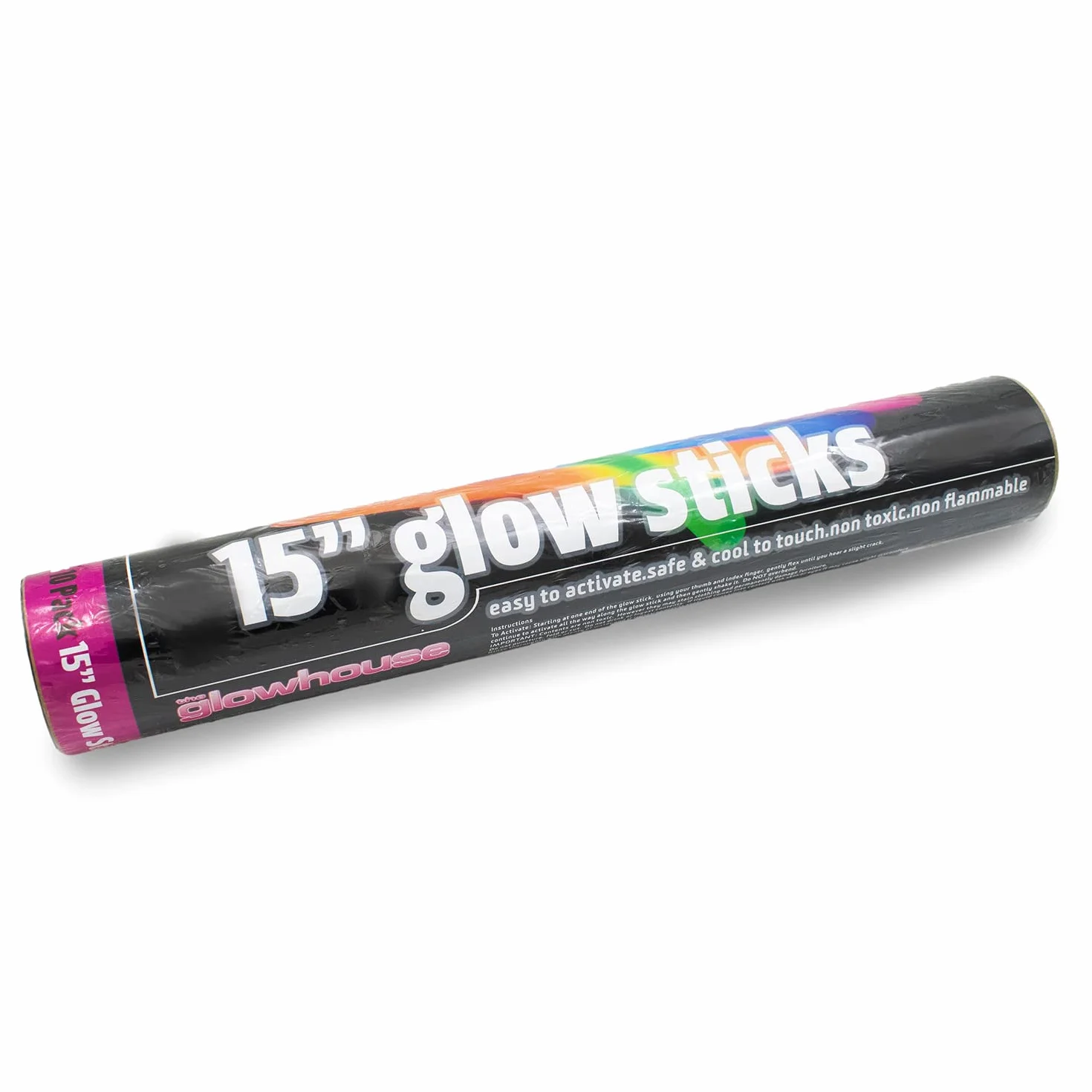 The Glowhouse Glowsticks 38 cm Mega świecące pałeczki (opakowanie 10 sztuk)
