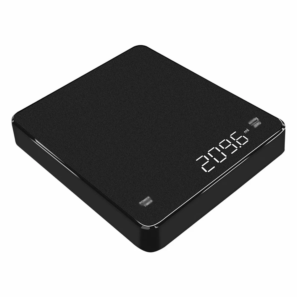 JFDBGU Coffee Scale, Charging Timer, Automatic Zeroing, Electronic Scale, Household Kitchen Scale