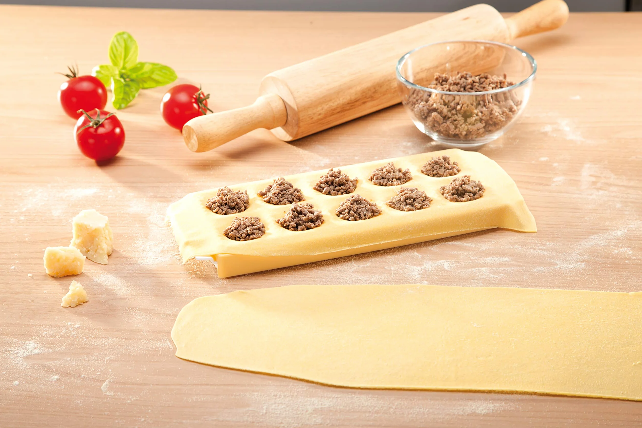 Tescoma Forma do okrągłych ravioli, deska na 10 szt.