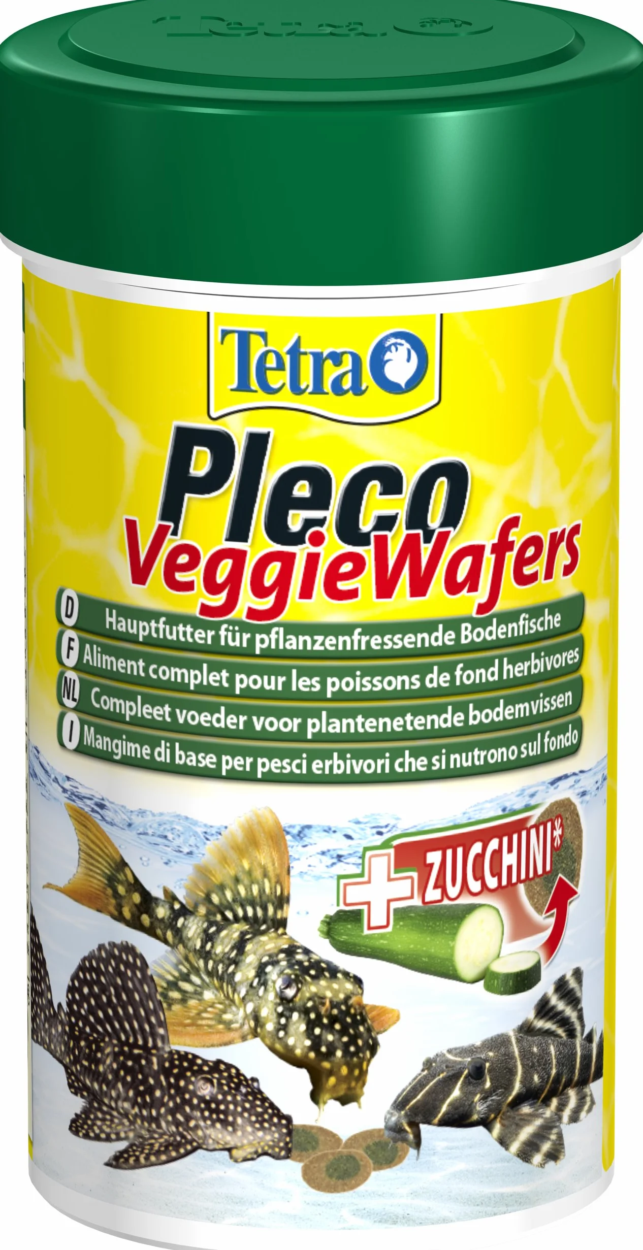 Tetra Pleco Veggie Wafers karma dla ryb roślinożernych dennych puszka 100 ml