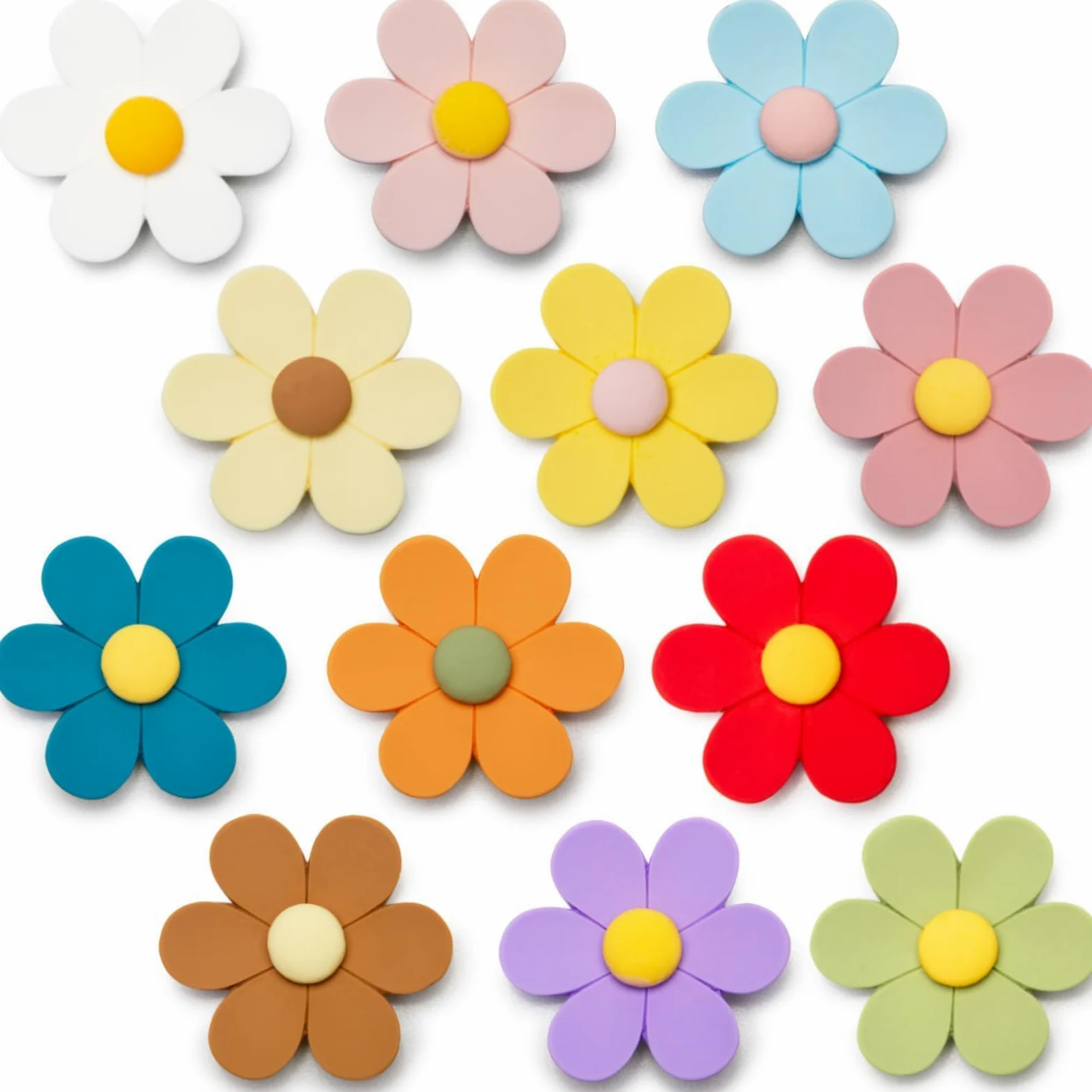 SUNURS Urocze magnesy na lodówkę 3D do tablicy, zabawne, kolorowe, mocne magnesy dekoracyjne na tablicę, lodówkę, szafkę, kuchnię, biuro (bardzo duże i 12 sztuk)