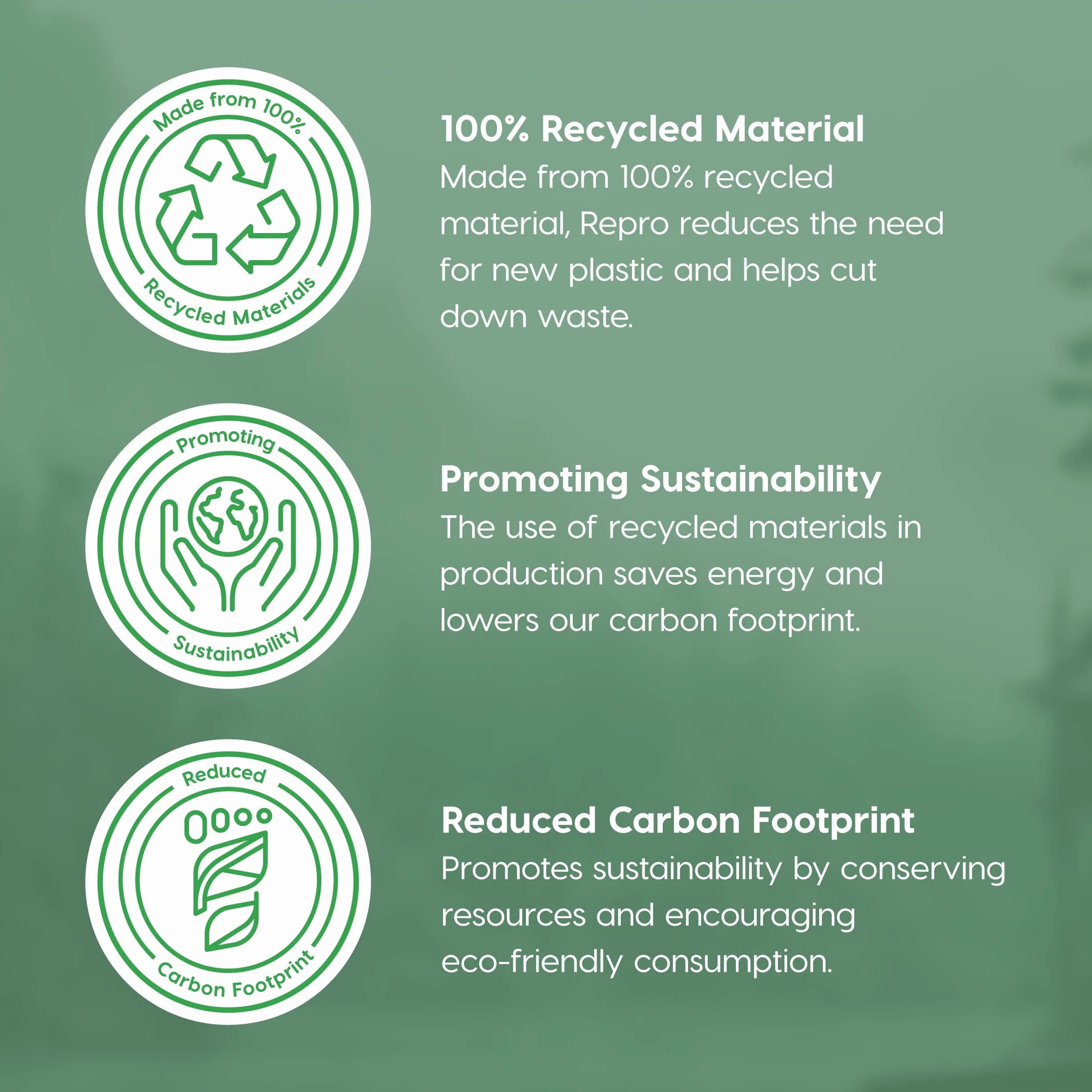 IRIS USA Kosz na śmieci z tworzywa sztucznego, 3 sztuki, z uchwytami, do domu, biura, kuchni, sypialni, łazienki, wykonany z materiałów pochodzących z recyklingu, granatowy