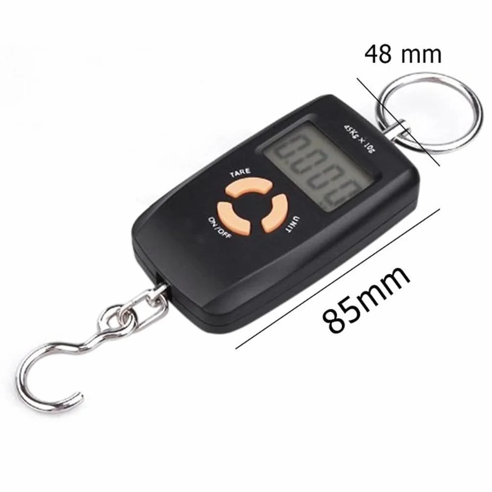 JFDBGU Mini Hand Held hanging scale LCD Digital Fishing Pocket Suitcase Hook Weight Luggage Scale