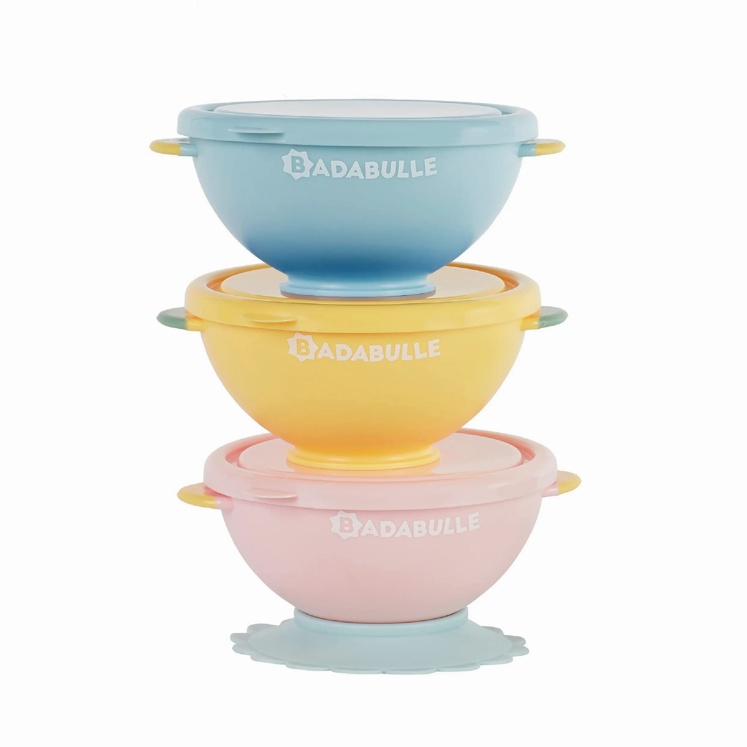 Badabulle Zestaw 3 x Funcolor Bowls