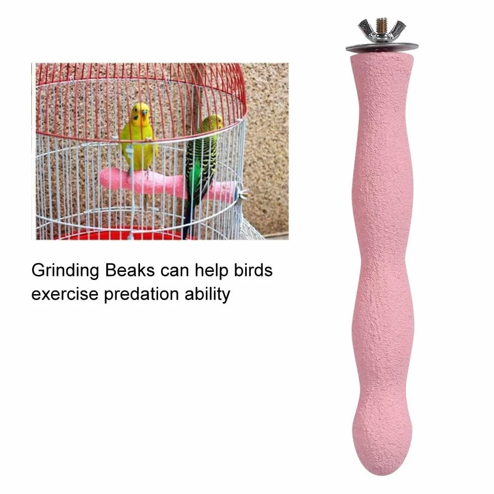 Zabawka dla ptaków Grzędy dla ptaków Zabawka dla papug Grzędy dla ptaków Nimfa Papugi Budgie (19 cm)