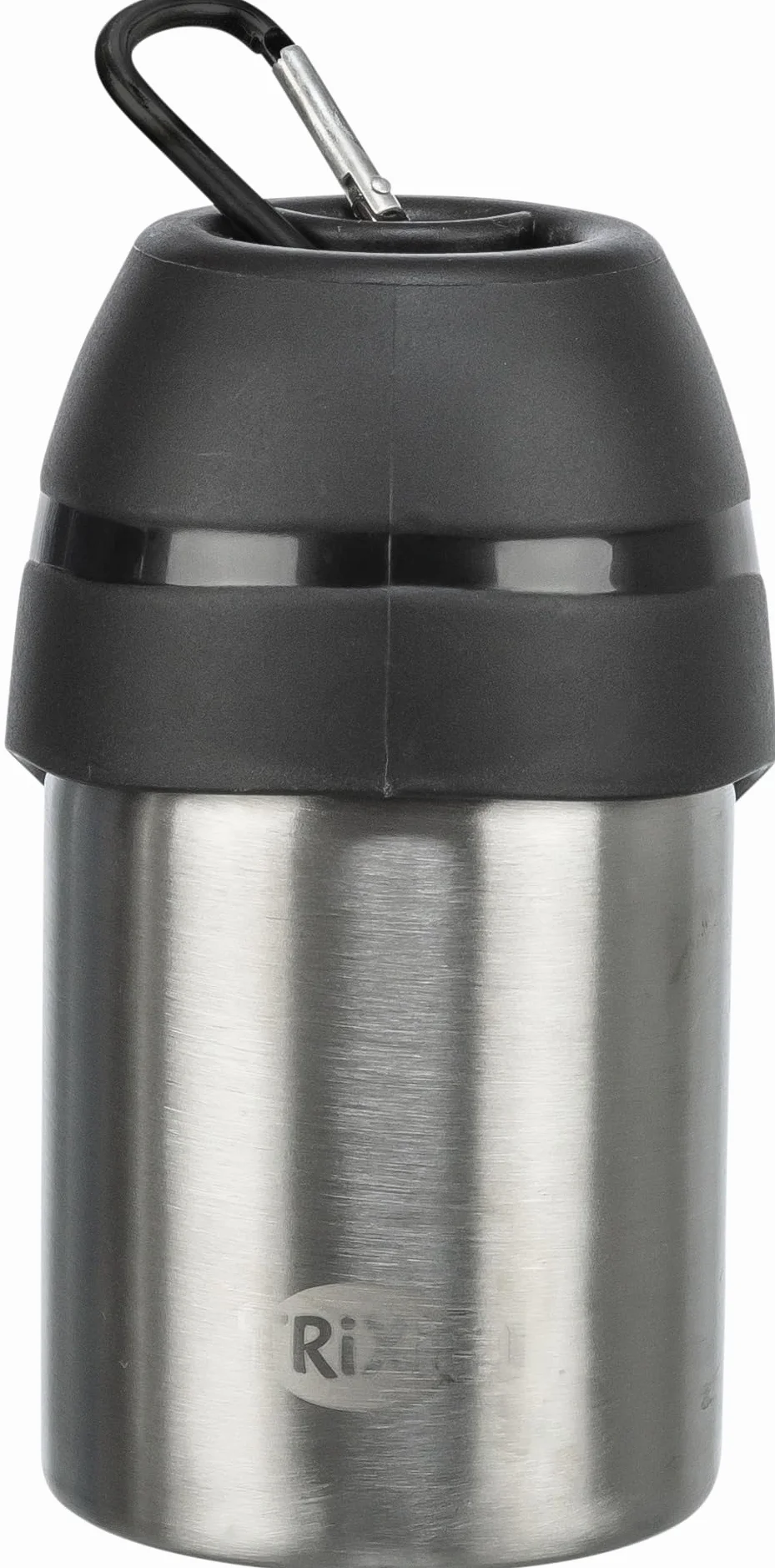 Trixie Butelka ze stali nierdzewnej/tworzywa sztucznego z miską, 300 ml, różne kolory