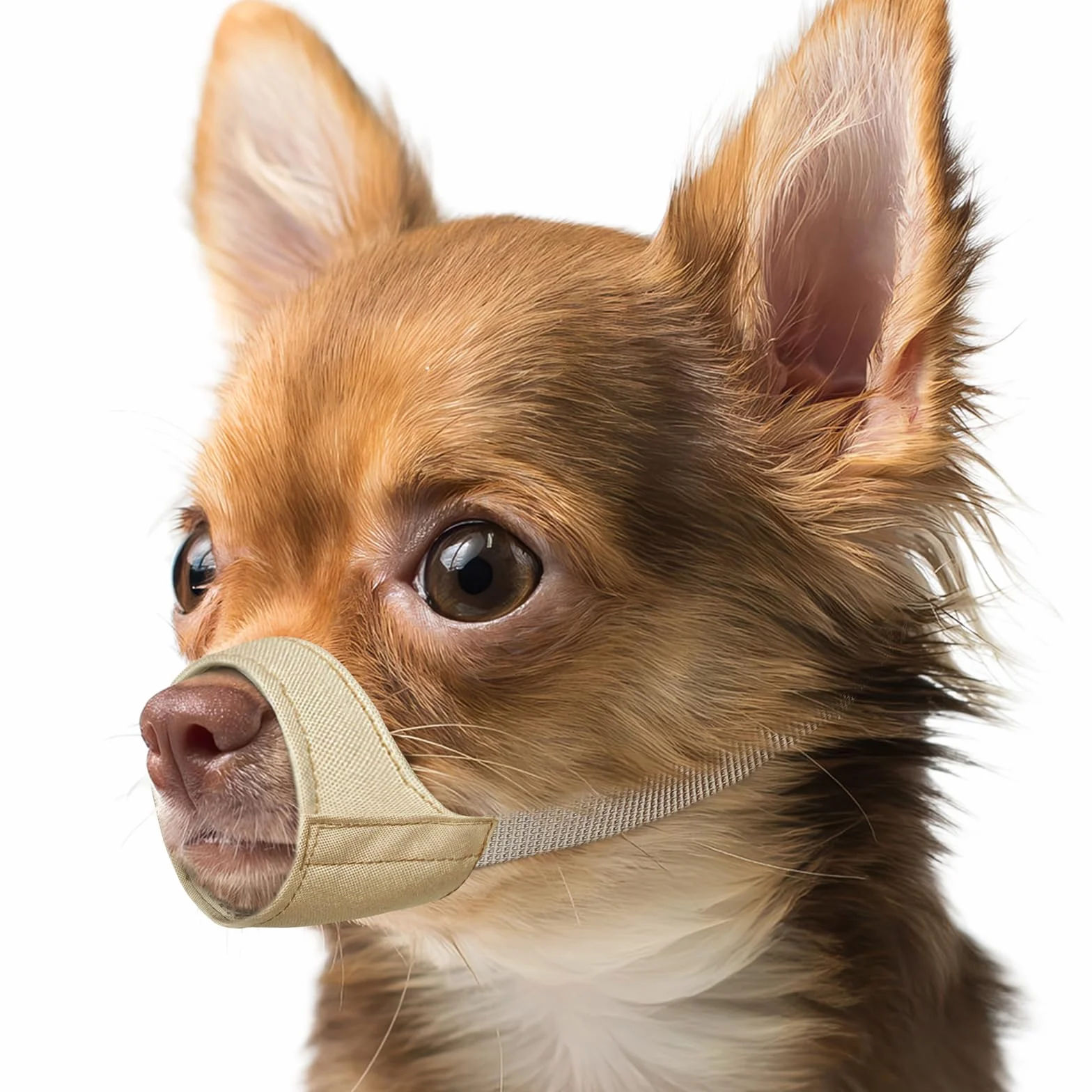 Kaganiec z krótkim pyskiem Mayerzon dla Chihuahua, Shih Tzu, boksera - miękka tkanina do pielęgnacji