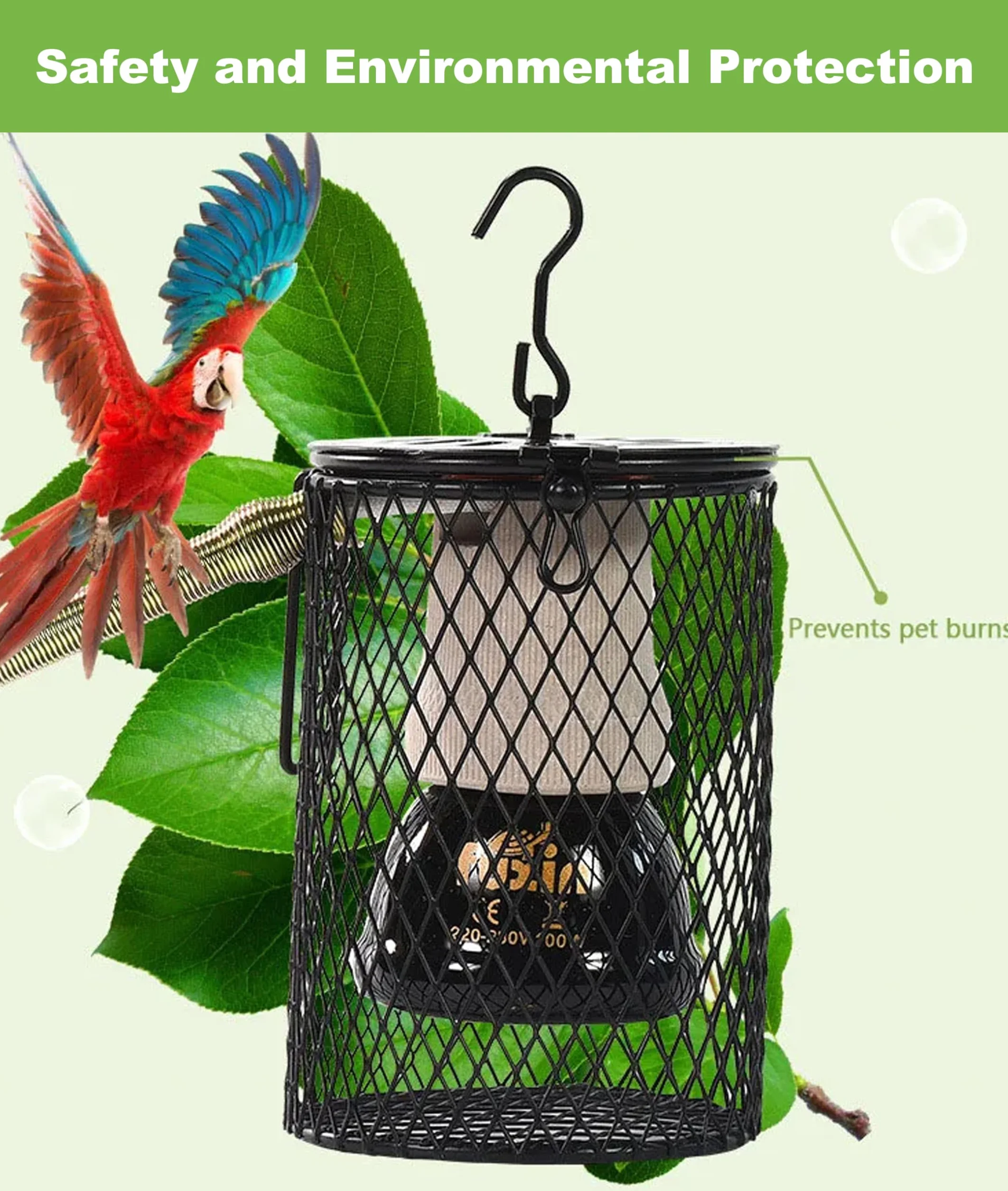 Lampa grzewcza dla gadów 100 W czarny 220-230 V