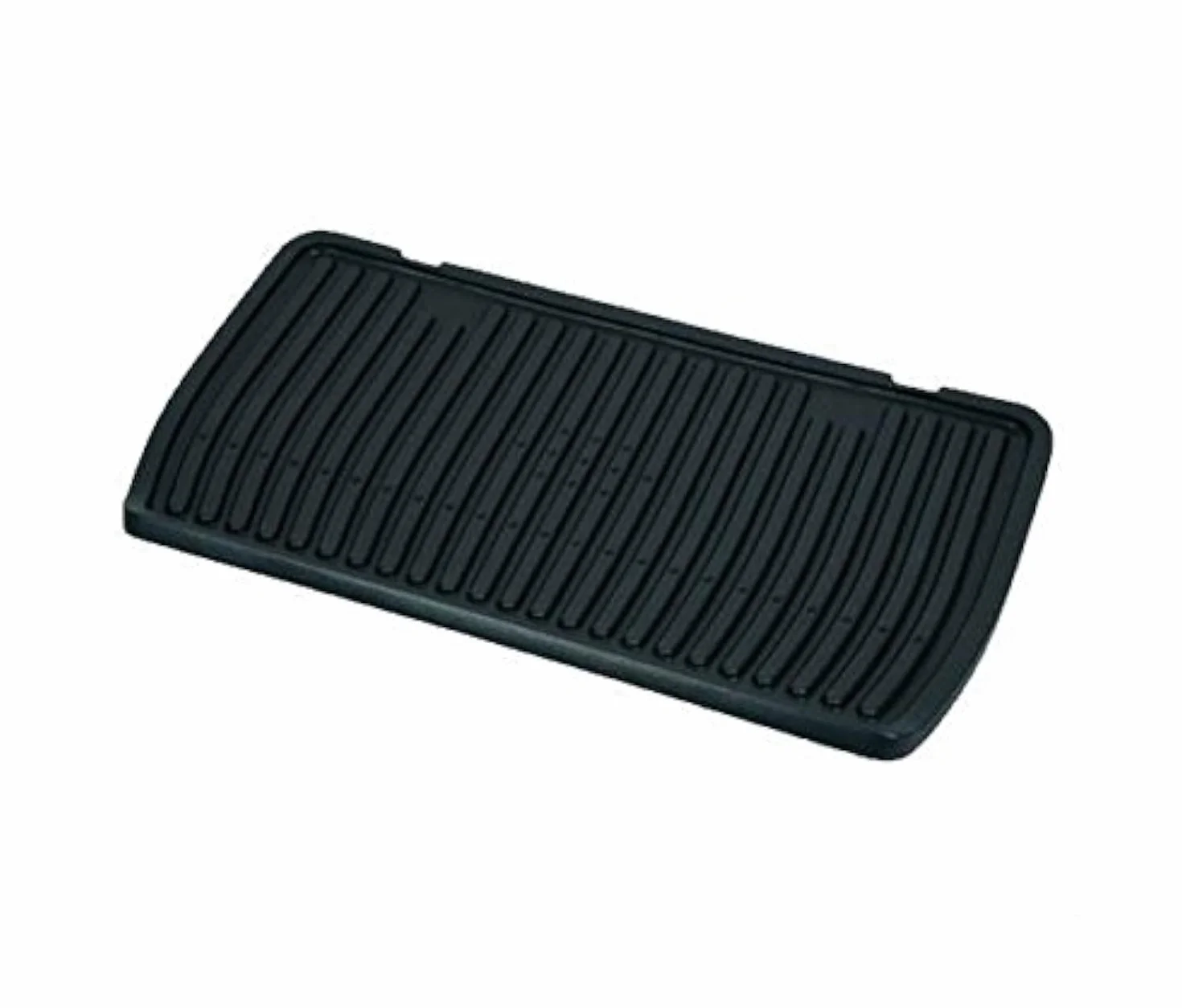 Rowenta Płyta grillowa, stal nierdzewna, czarna, prostokątna, kompatybilna z grillem kontaktowym GC722D16 OPTIGRILL+ XL