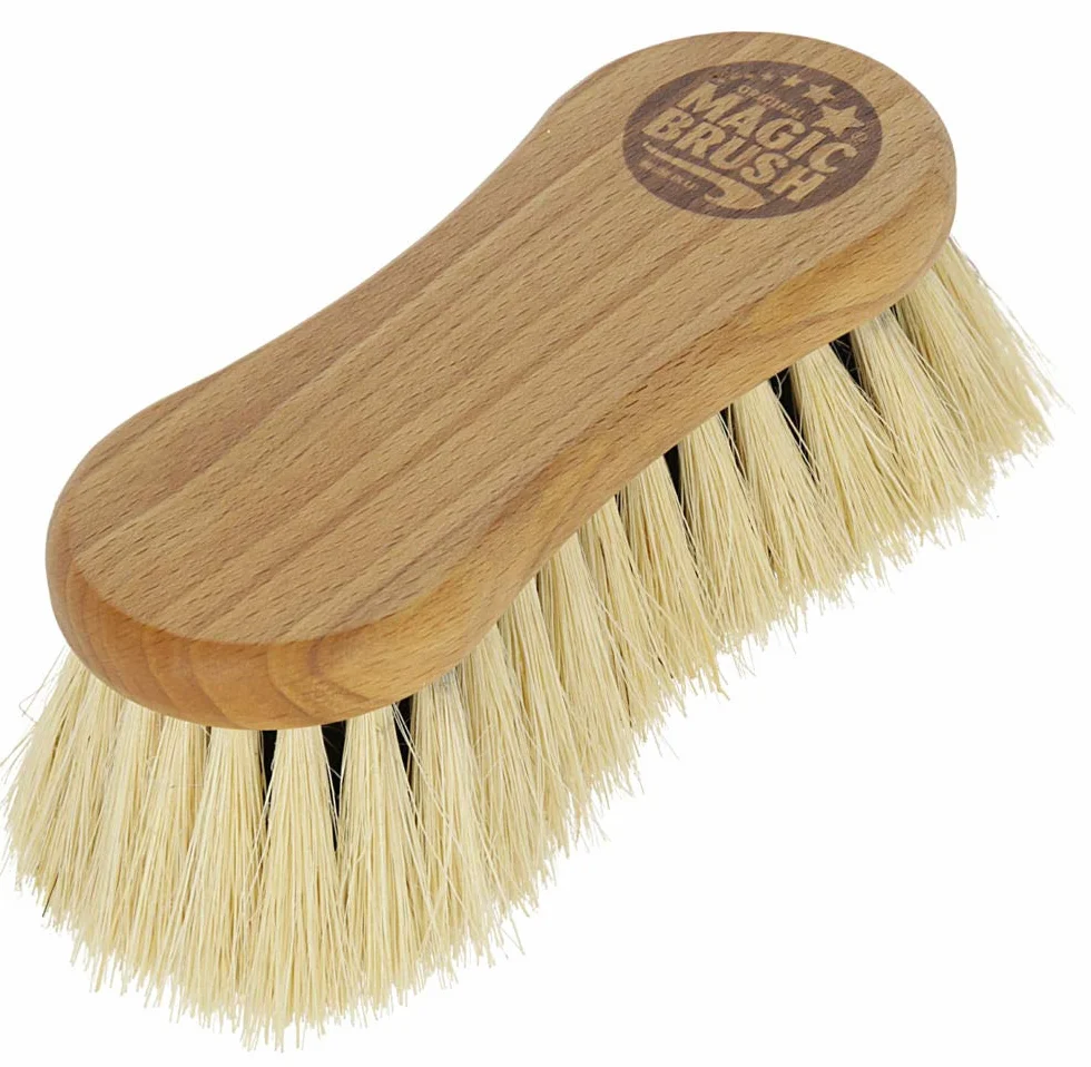 Magic Brush kombi szczotka drewno włosie końskie/włókno