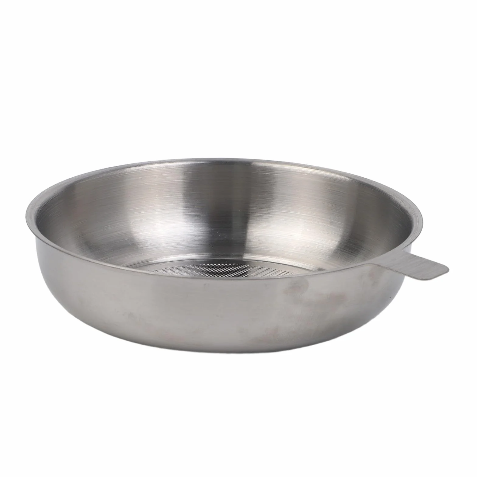 Frytkownica 304 z koszem 1,5 l, antypoślizgowy orzech włoski, do smażenia, do gotowania gazowego, indukcyjnego, kompaktowe wymiary (A-3)