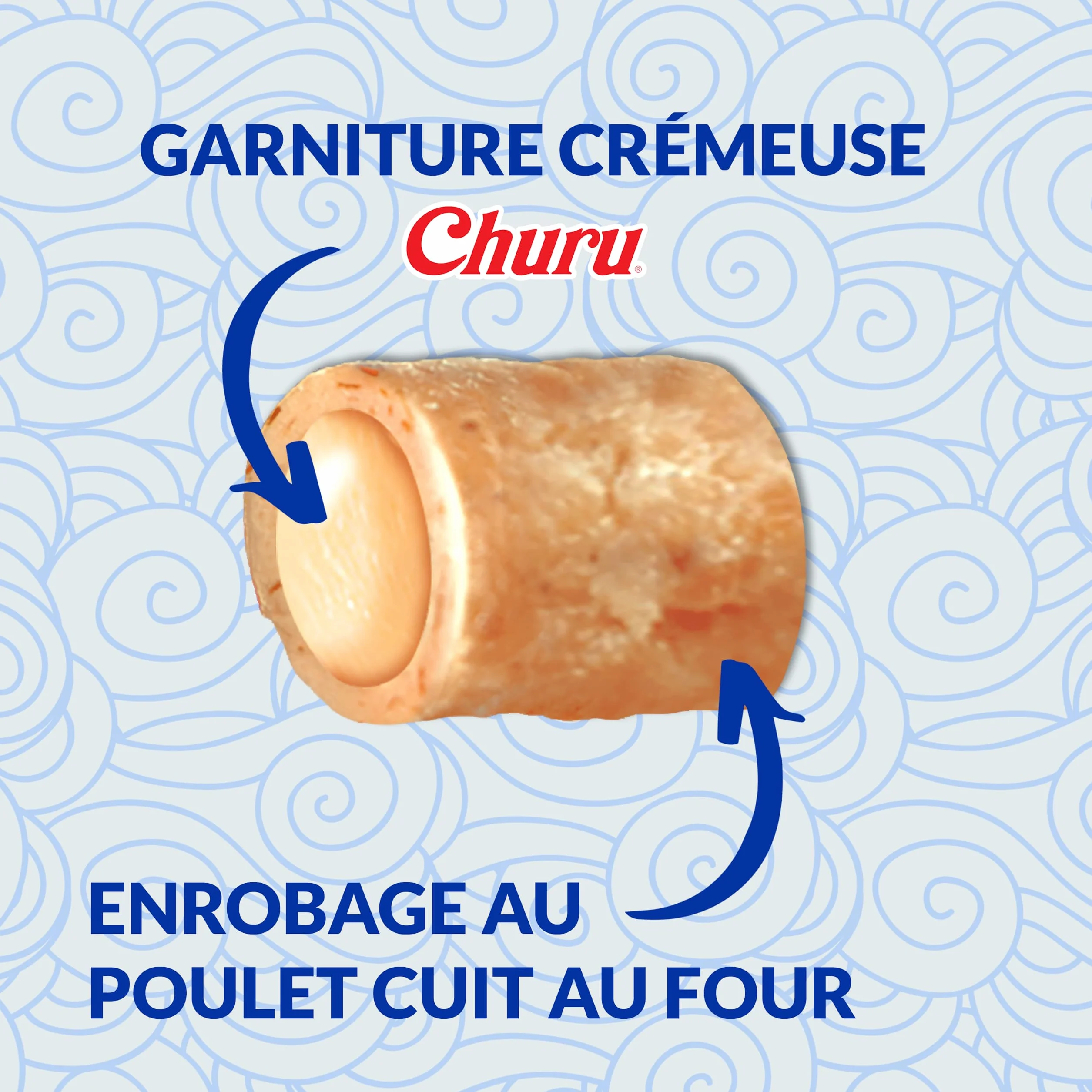 INABA Churu Bites Przysmak dla kota z tuńczykiem i łososiem 3 tuby x 10g