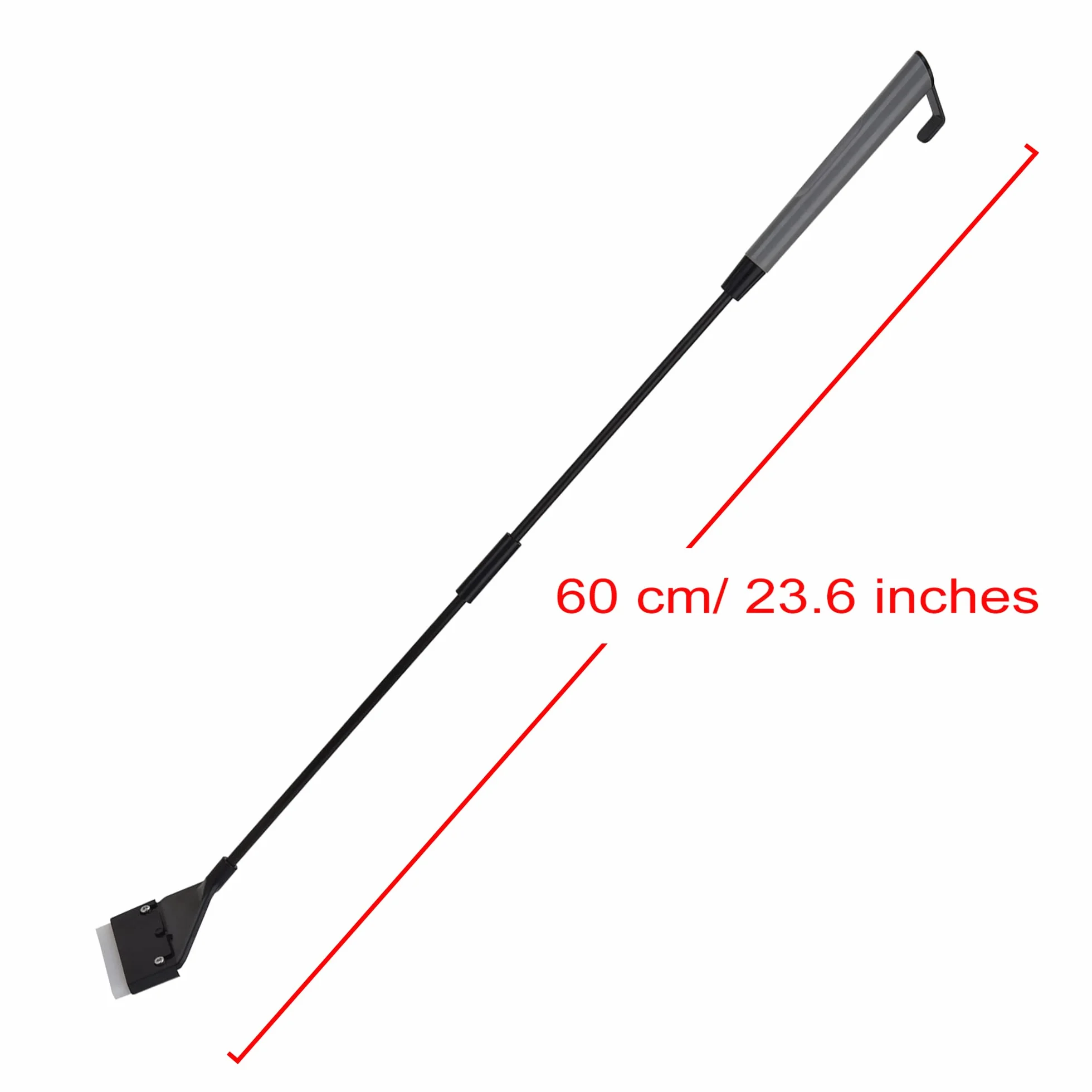 Środek do czyszczenia szyb akwariowych 60 cm tworzywo sztuczne skrobak do glonów ze szczotką 6,2 cm wymiennymi