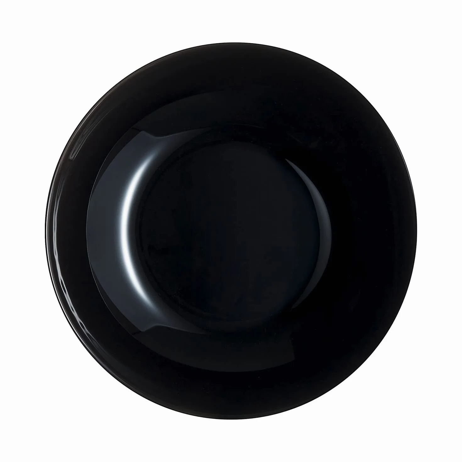 Luminarc Zestaw naczyń ze szkła Arcopal Zelie Black, 12 sztuk, 4-osobowy, czarny