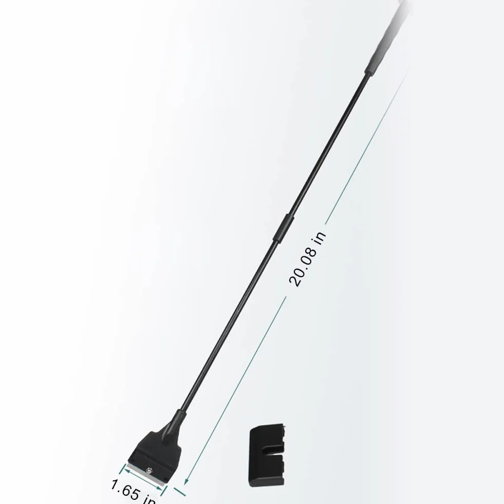 Kiuiom Skrobak z wodorostów Akwarium,Zbiornik Ryby Szkło Detergingowe,30-51cm skrobak do wodorostów,Skrobak do skrobla wodorostów,Maszynka do czyszczenia glonów,z odłączanym prętem,5 ostrzy