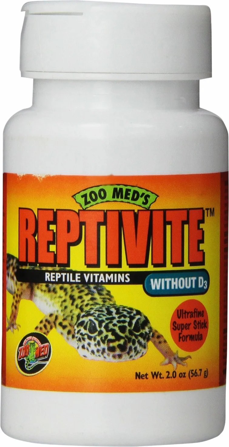 ZooMed Reptivite bez witaminy D3, 57 g, suplement diety, witaminy dla gadów