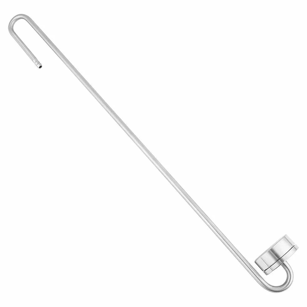 Dyfuzor CO2 ze stali nierdzewnej Atomizer z Licznikiem bąbelków do akwarium 40 cm