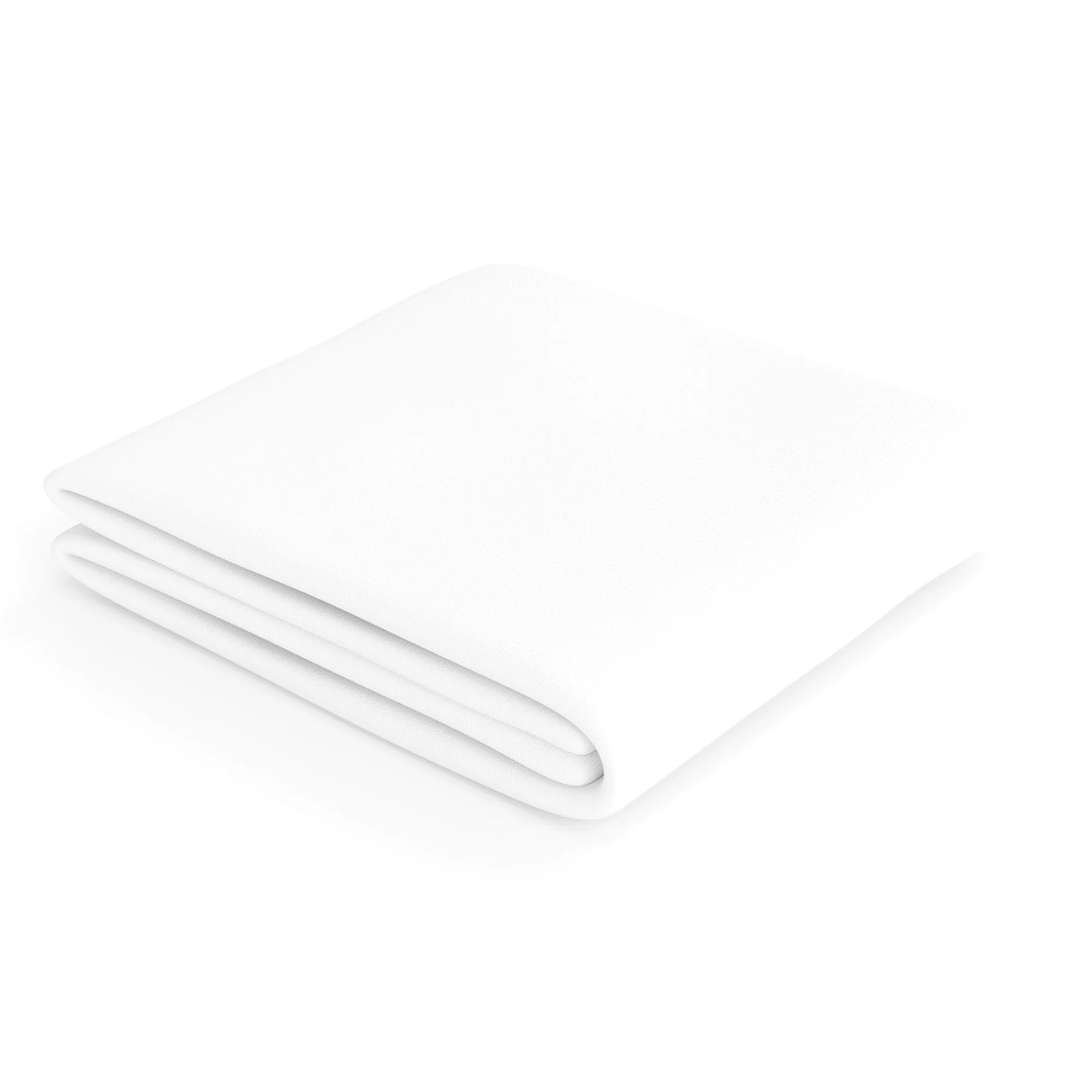 Amazon Basics - Prześcieradło z gumką, dżersej, białe – 90 x 200 cm