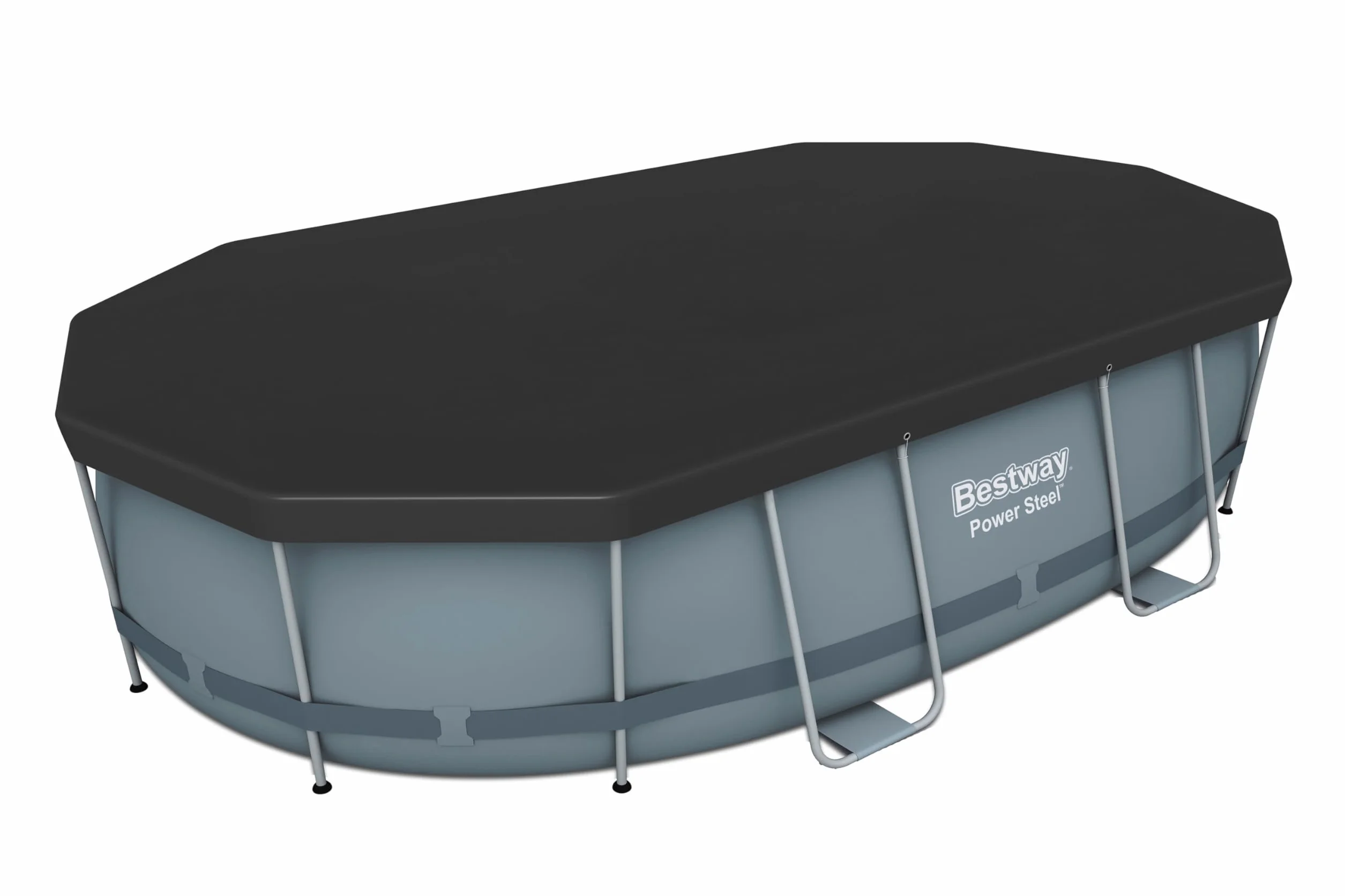 Bestway | Owalna osłona basenu do basenów naziemnych, 4,27 m x 2,50 m