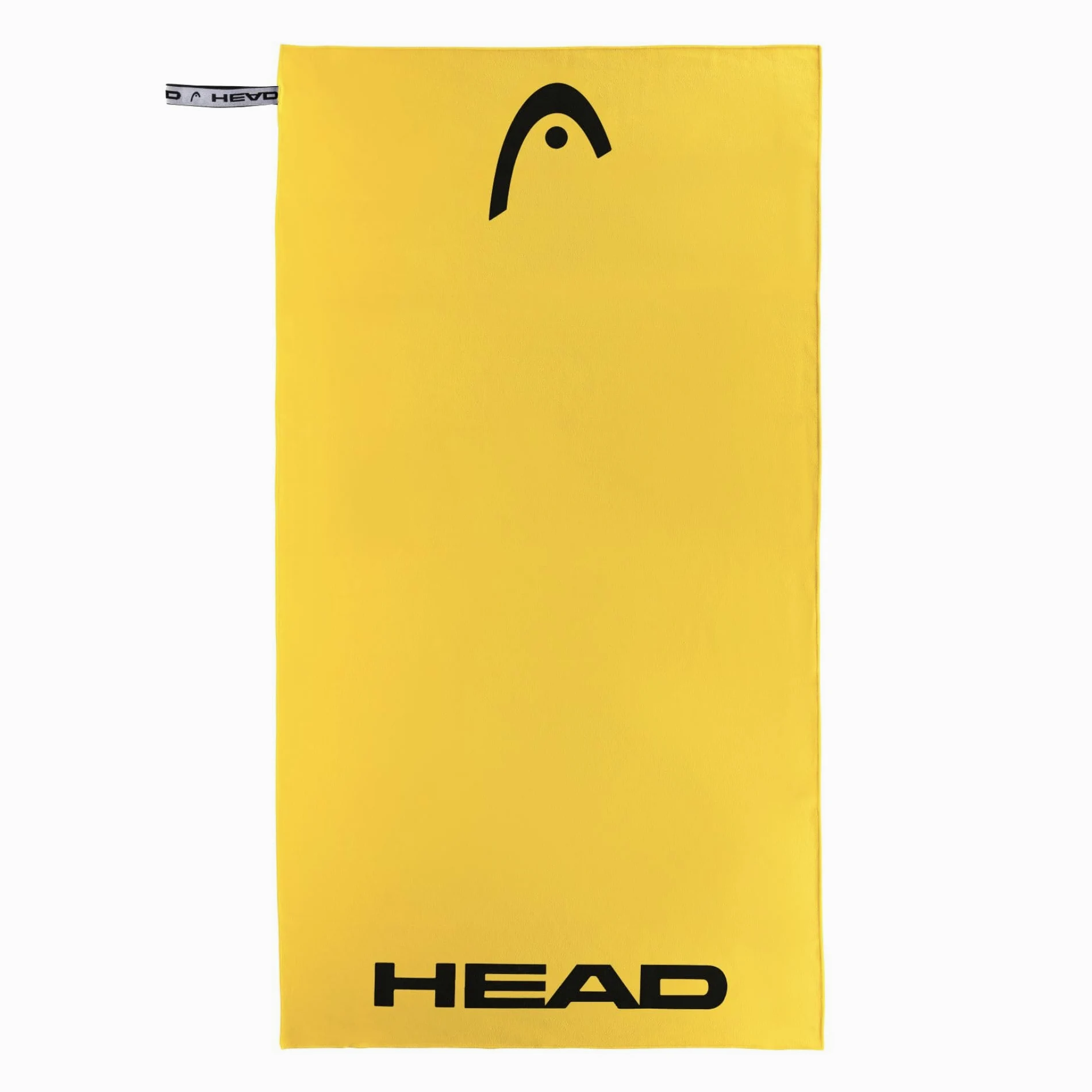 HEAD Active ręcznik z mikrofibry z elastycznym ręcznikiem, lekki, szybkoschnący, ważny jako ręcznik wielofunkcyjny, ręczniki łazienkowe, chłonne i oszczędność miejsca podczas podróży 60 x 110, Sunny