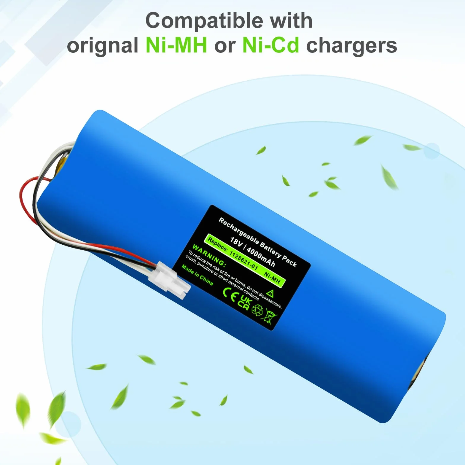 18 V 4000 mAh NI-MH akumulator zastępczy do kosiarki Husqvarna Automower 210AC, 210C, 220AC, 230ACX, 260ACX, G2 2004-2006, SH Solar Hybrid