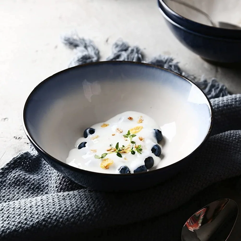 Miski do makaronu duża sałatka owocowa miska do makaronu zupa ramen makaron deser miska na płatki śniadaniowe miska do mieszania miska do serwowania nadaje się do kuchenki mikrofalowej