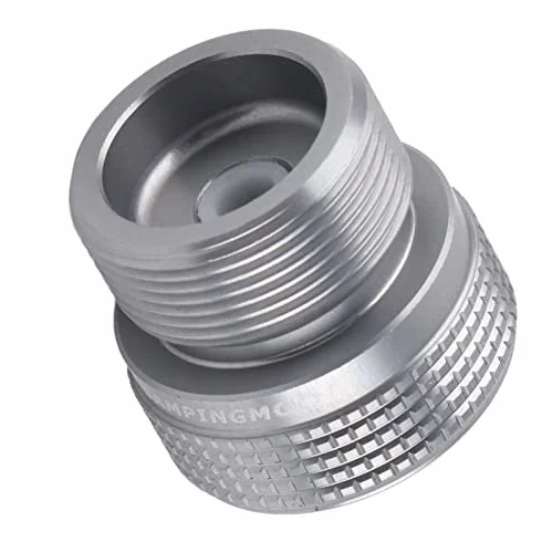Adapter zbiornika gazowego, adapter do kuchenki gazowej, sprzęt zewnętrzny, butla gazowa, złącze do kuchenki kempingowej, gotowanie, piknik, grill, kanister gazowy, adapter konwertora