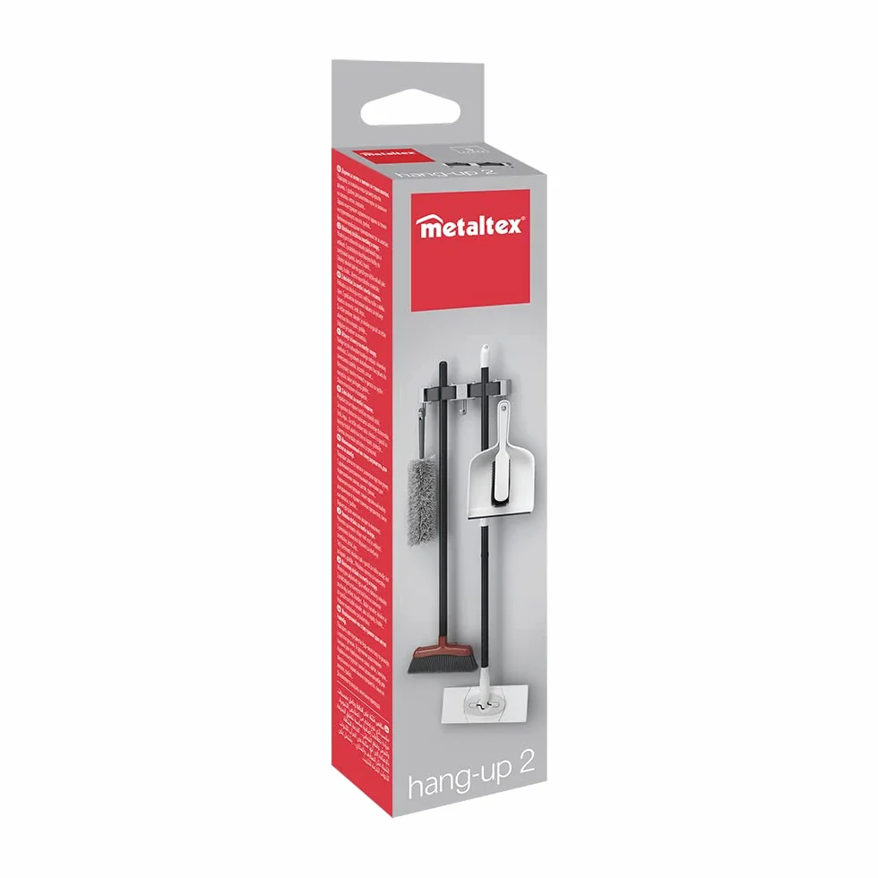 Metaltex 294900000 Hang-up 2 listwa zaciskowa do miotły