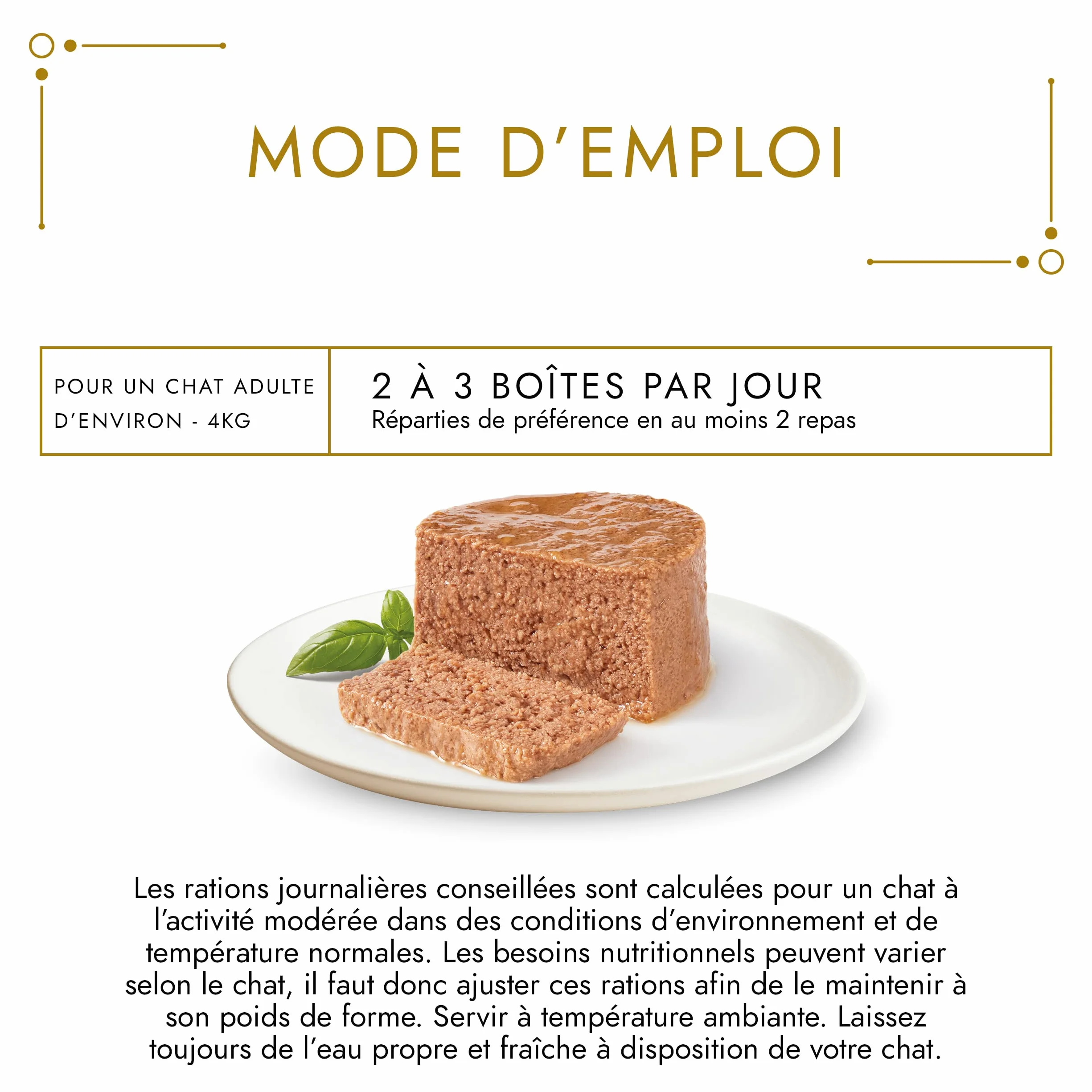 GOURMET GOLD | Karma mokra dla dorosłych kotów | Mus z Wołowiną, Królikiem, Jagnięciną, Cielęciną | 96x85g
