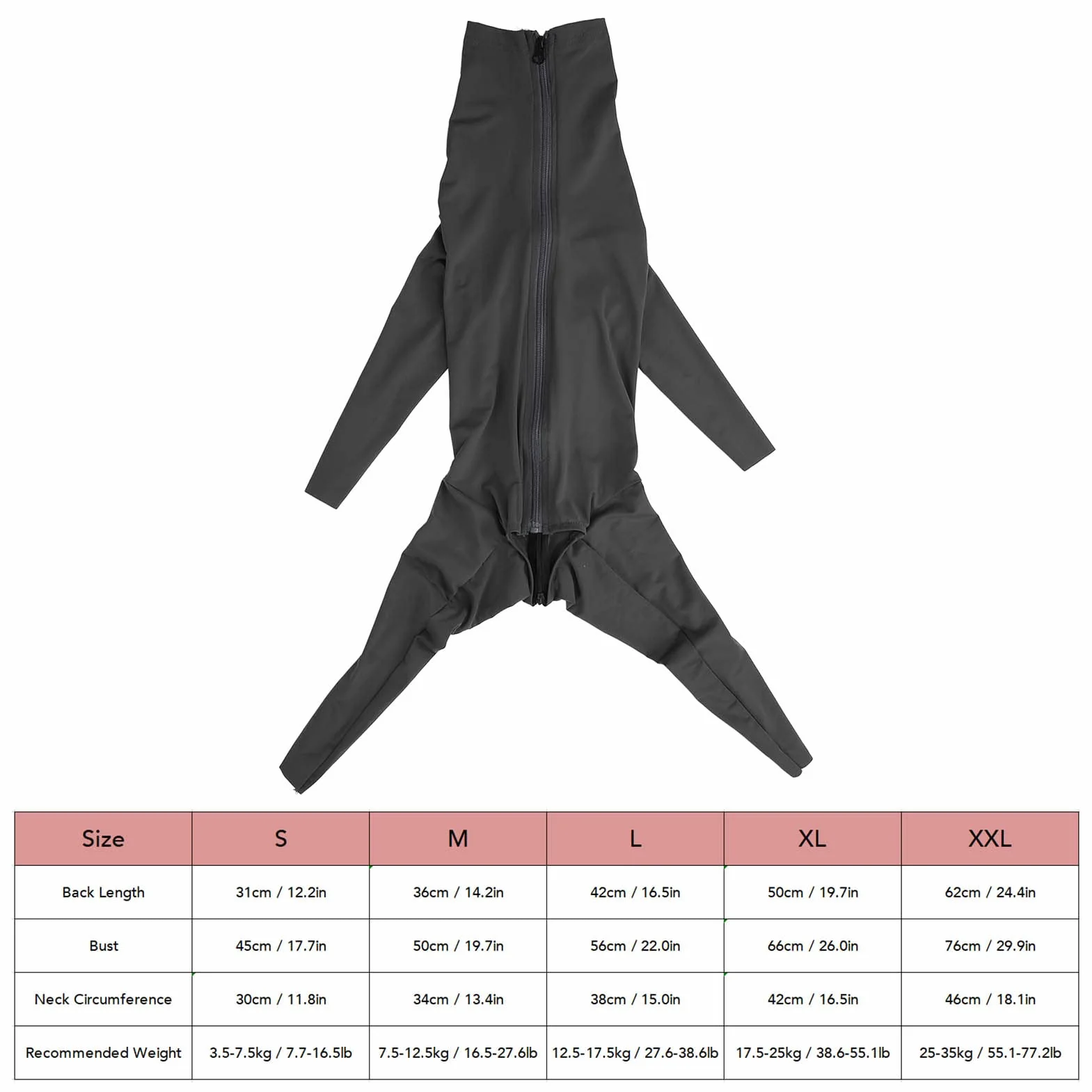 Kombinezon do Odzyskiwania Chirurgii Onesie dla Psa, Kombinezon PiżAmy dla Psa Zapobieganie Rzucaniu Kombinezon PełNe Pokrycie Pet Chirurgiczne Odzyskiwanie Ciała Body Choroby SkóRy Body Psy Body (XXL)