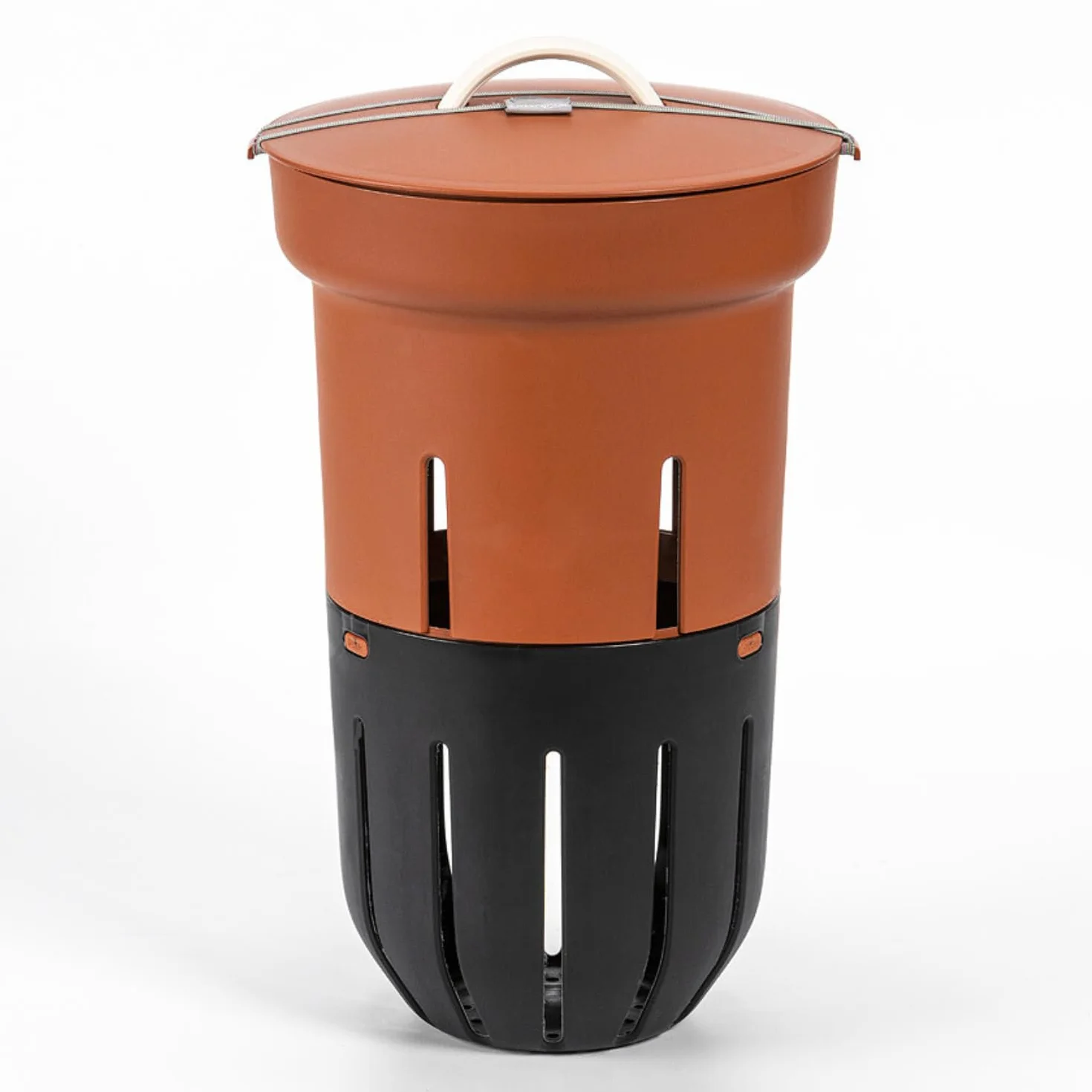 Urbalive Kompostownik Do Robaków - Podziemny, 12 L, Do Wkopywania - Designerski Z Tworzywa Sztucznego Z Recyklingu, Terakota