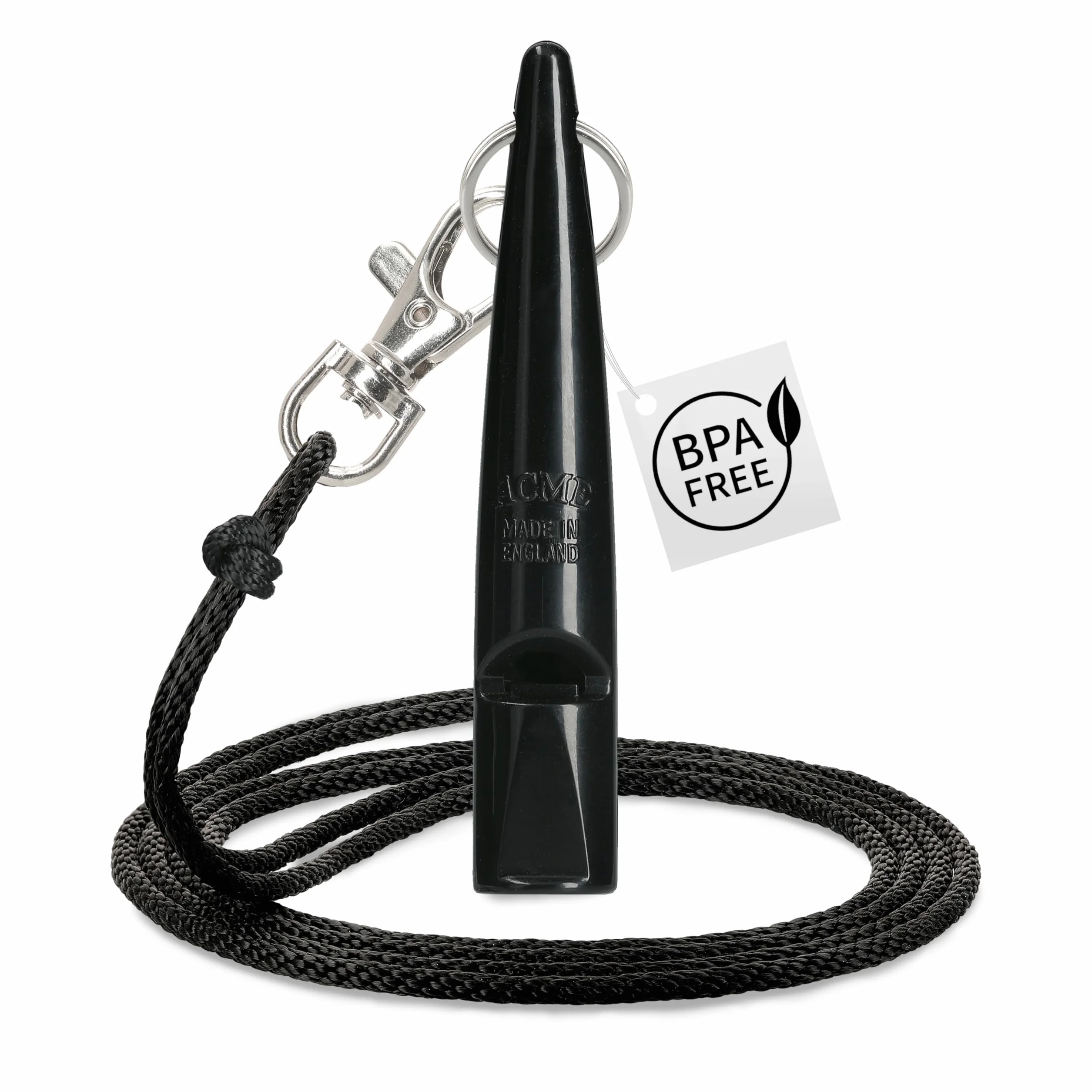 ACME Fajka dla psa nr 211,5 z tasiemką do gwizdka 2 szt. Black + Baltic Blue