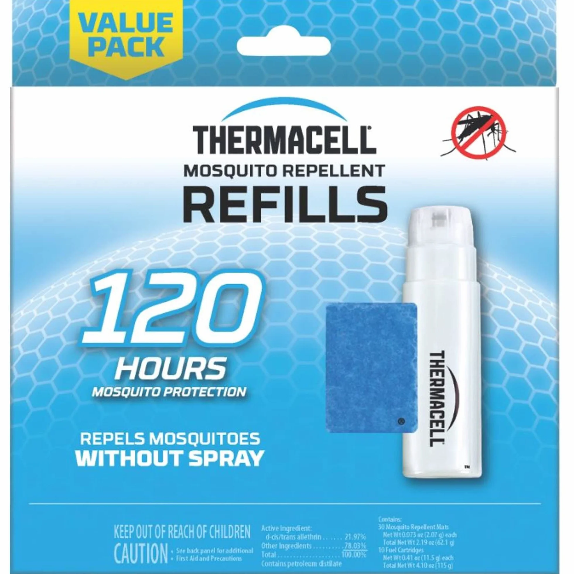 Thermacell R-10 zestaw uzupełniający 120 godzin