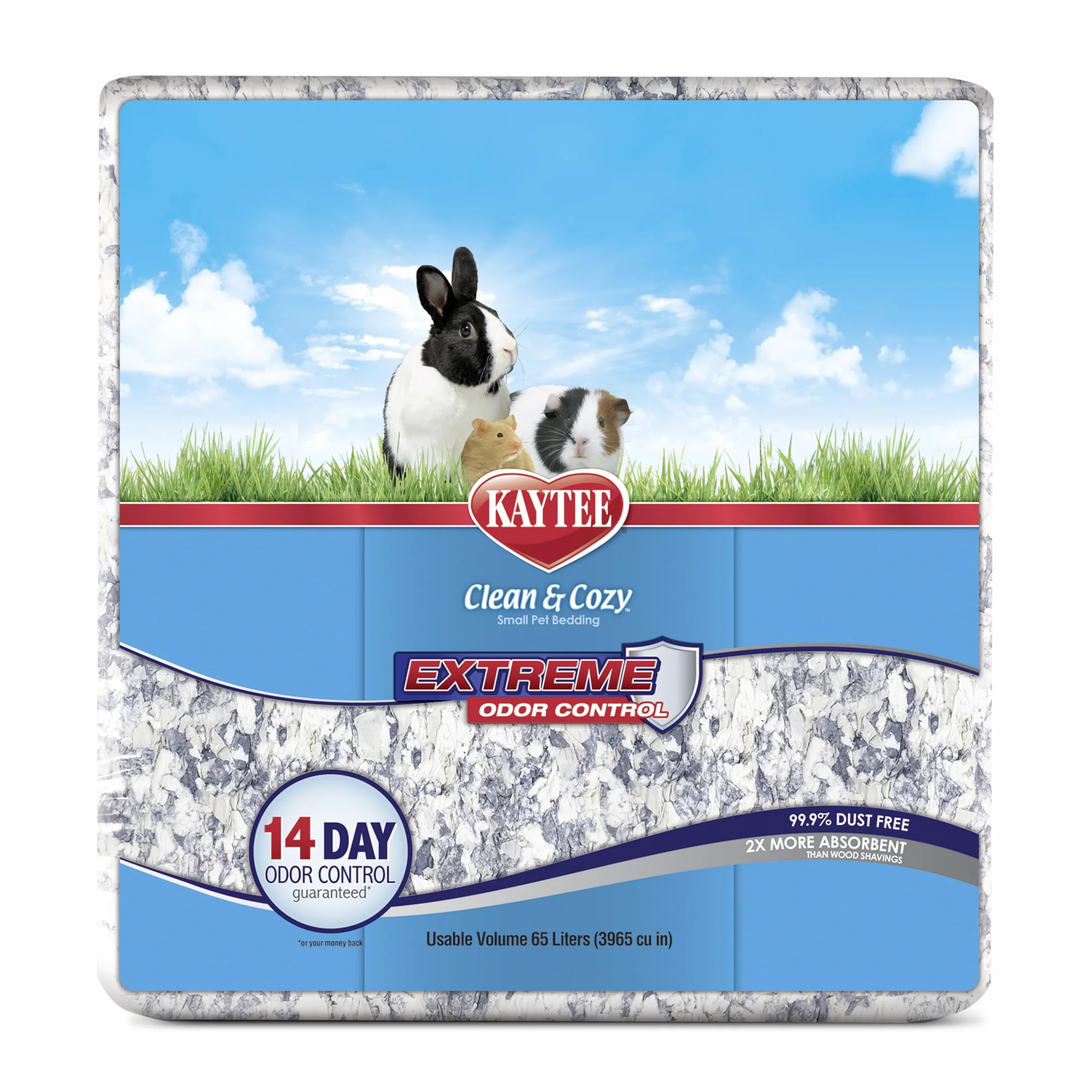 Kaytee Clean & Cozy Podłoże Wielokolorowy 65 L