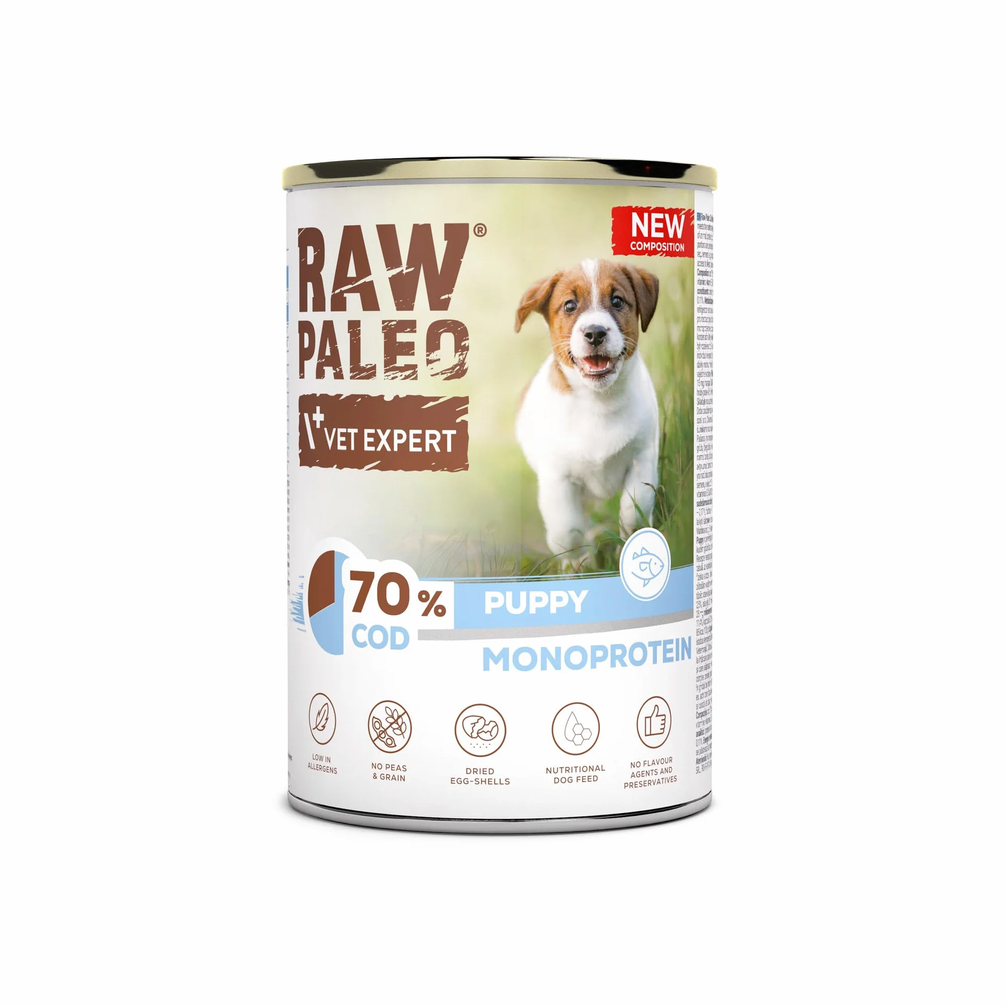 PUPPY COD 1x400g - mokra karma dla szczeniąt monoproteina z dorszem