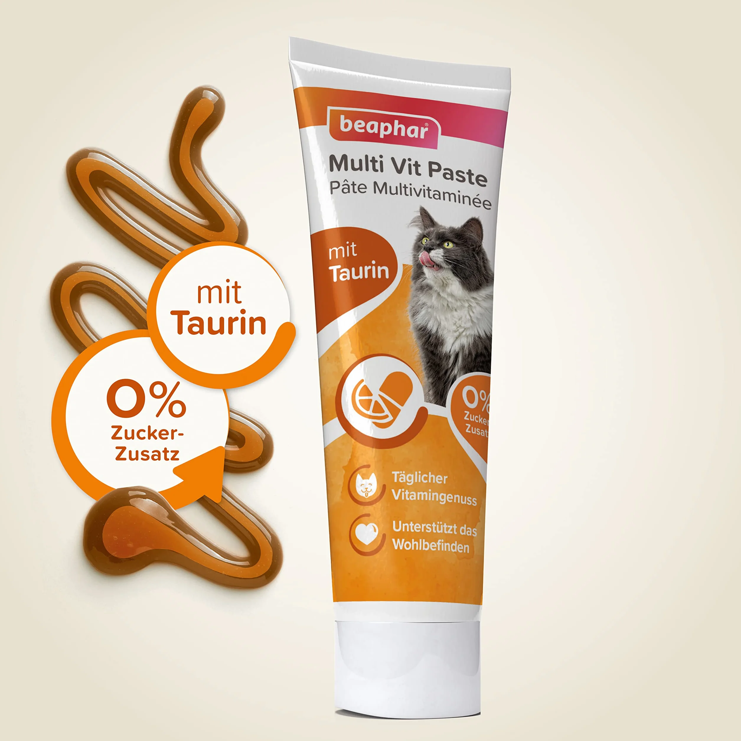 Beaphar Multi-Vitamin Paste Suplement Diety dla Kotów 250 g