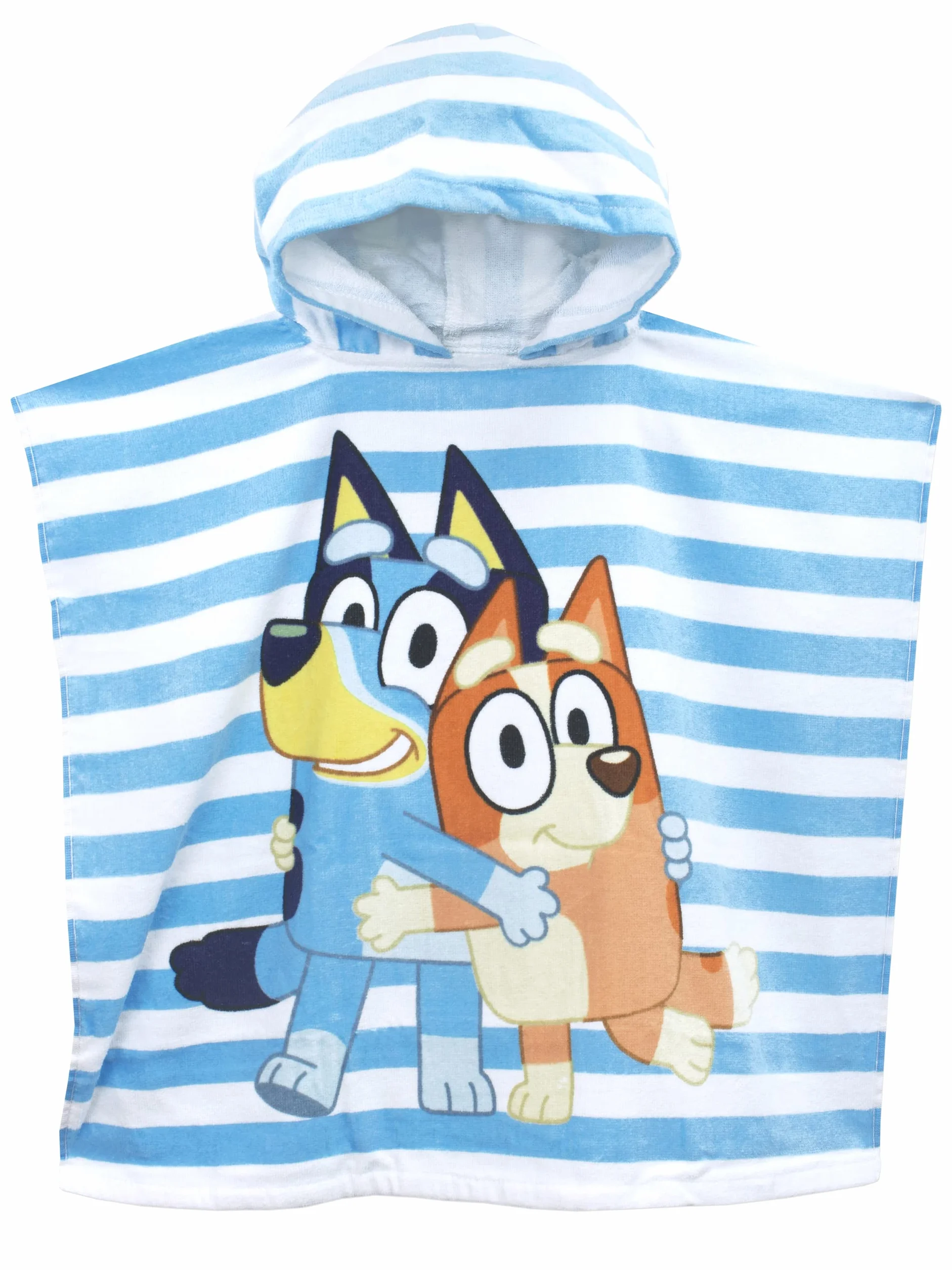 Ręcznik Bluey dla chłopców i dziewczynek | Kapturowe ręcznik-poncho dla dzieci | Ręczniki do pływania w basenie i na plaży