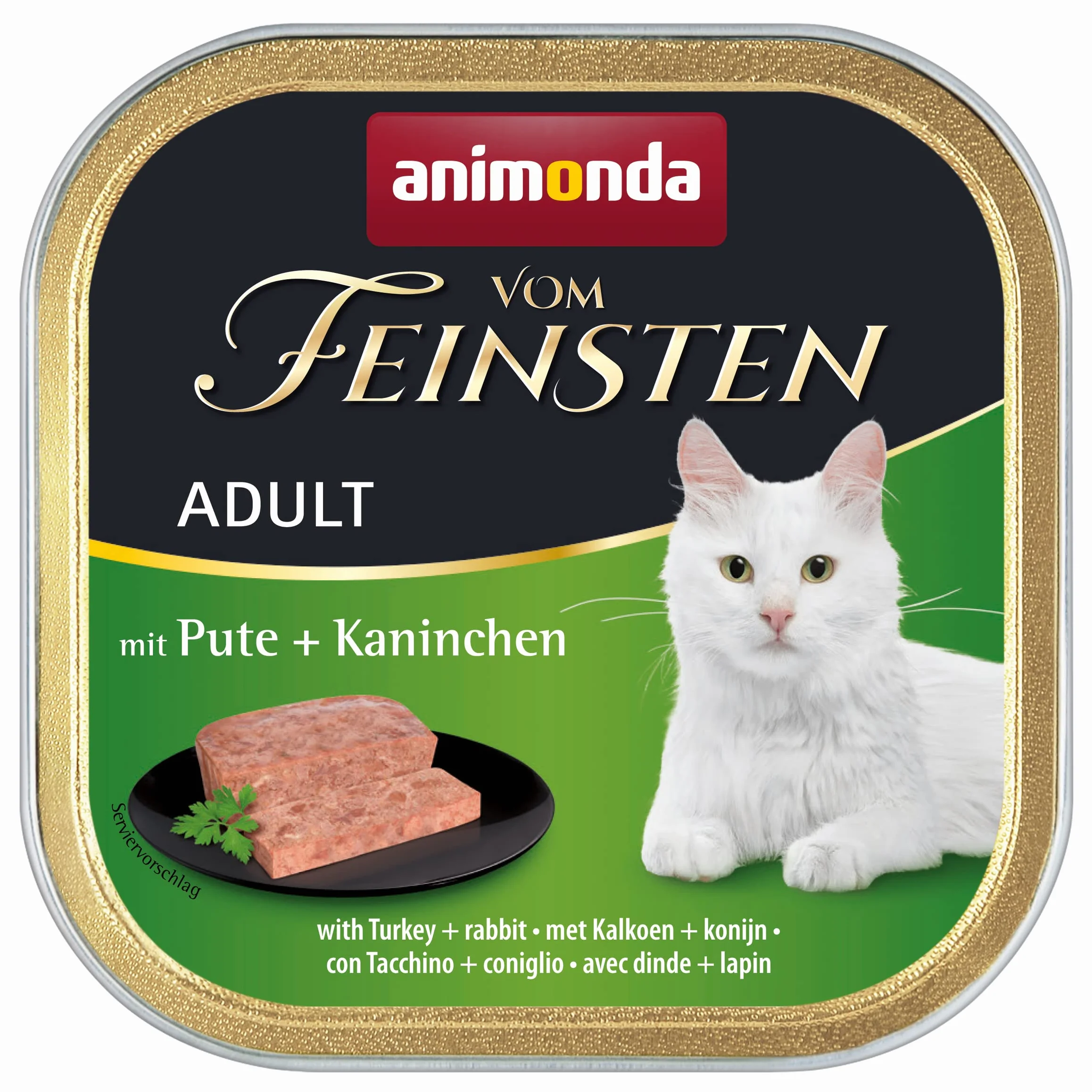Animonda Vom Feinsten Mokra Karma dla Kotów Drób 32 x 100 g