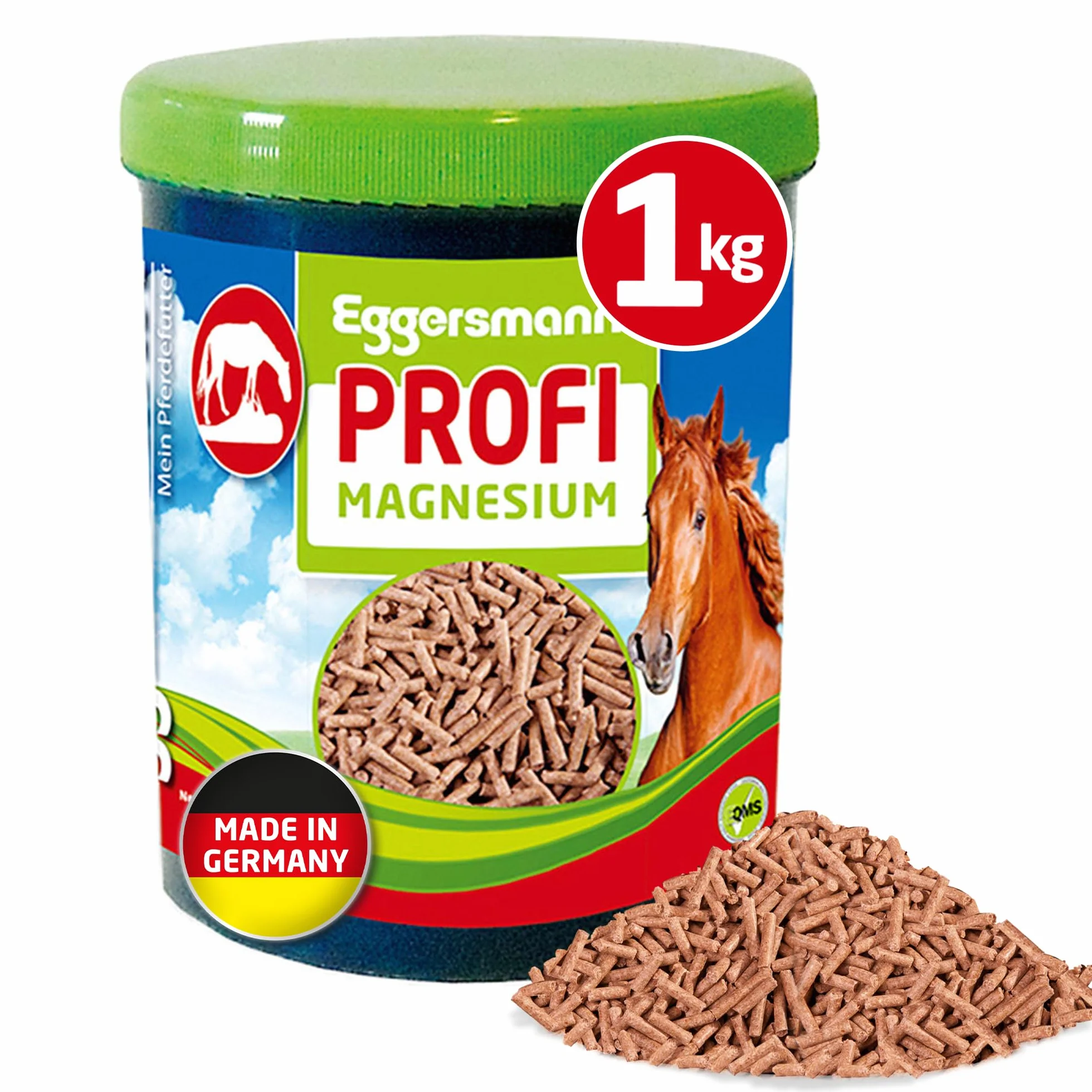 Eggersmann magnez uzupełniająca karma dla koni puszka 1 kg