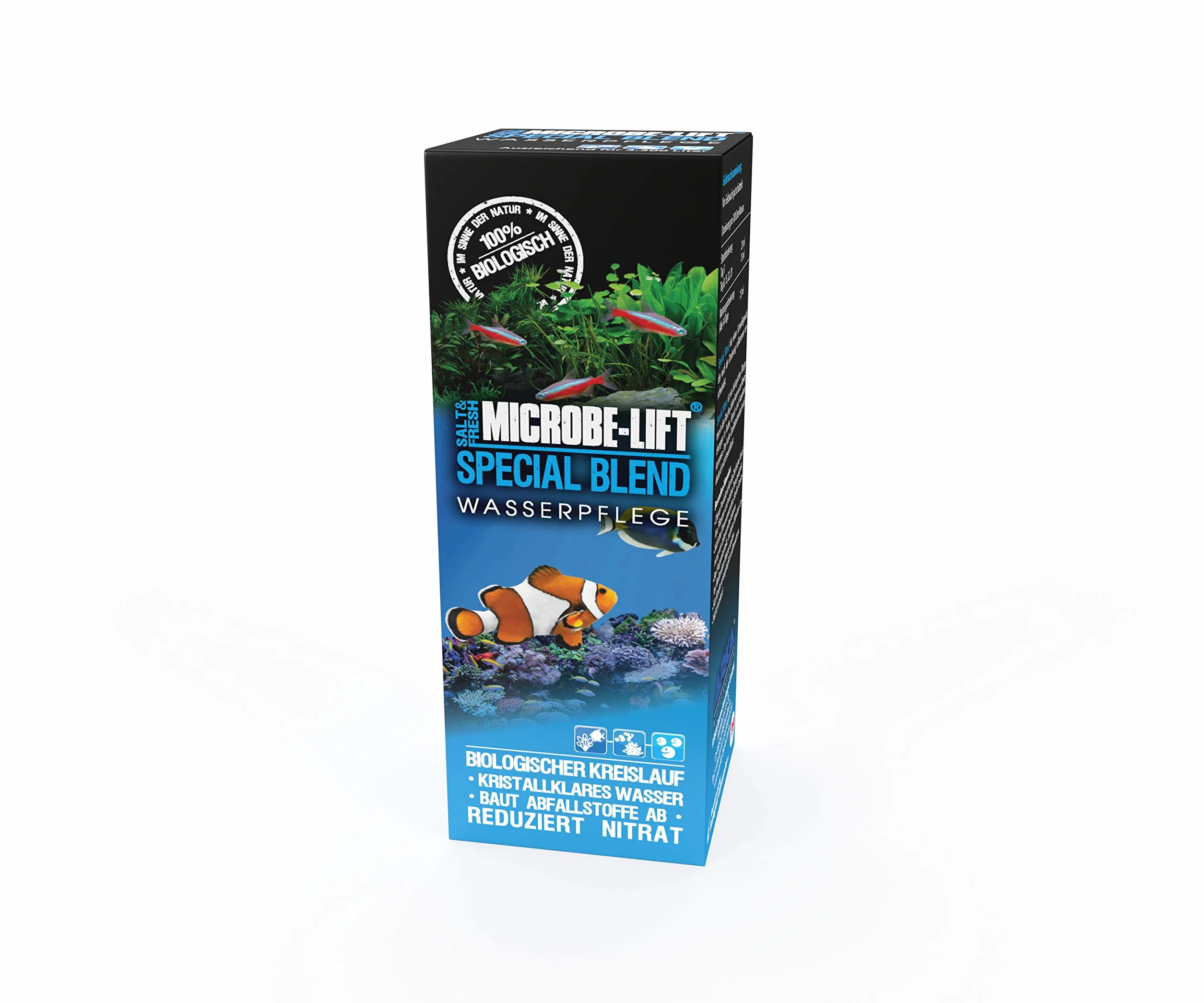 MICROBE-LIFT Special Blend – wysoce aktywne bakterie do akwarium słodkiej i morskiej, 251 ml