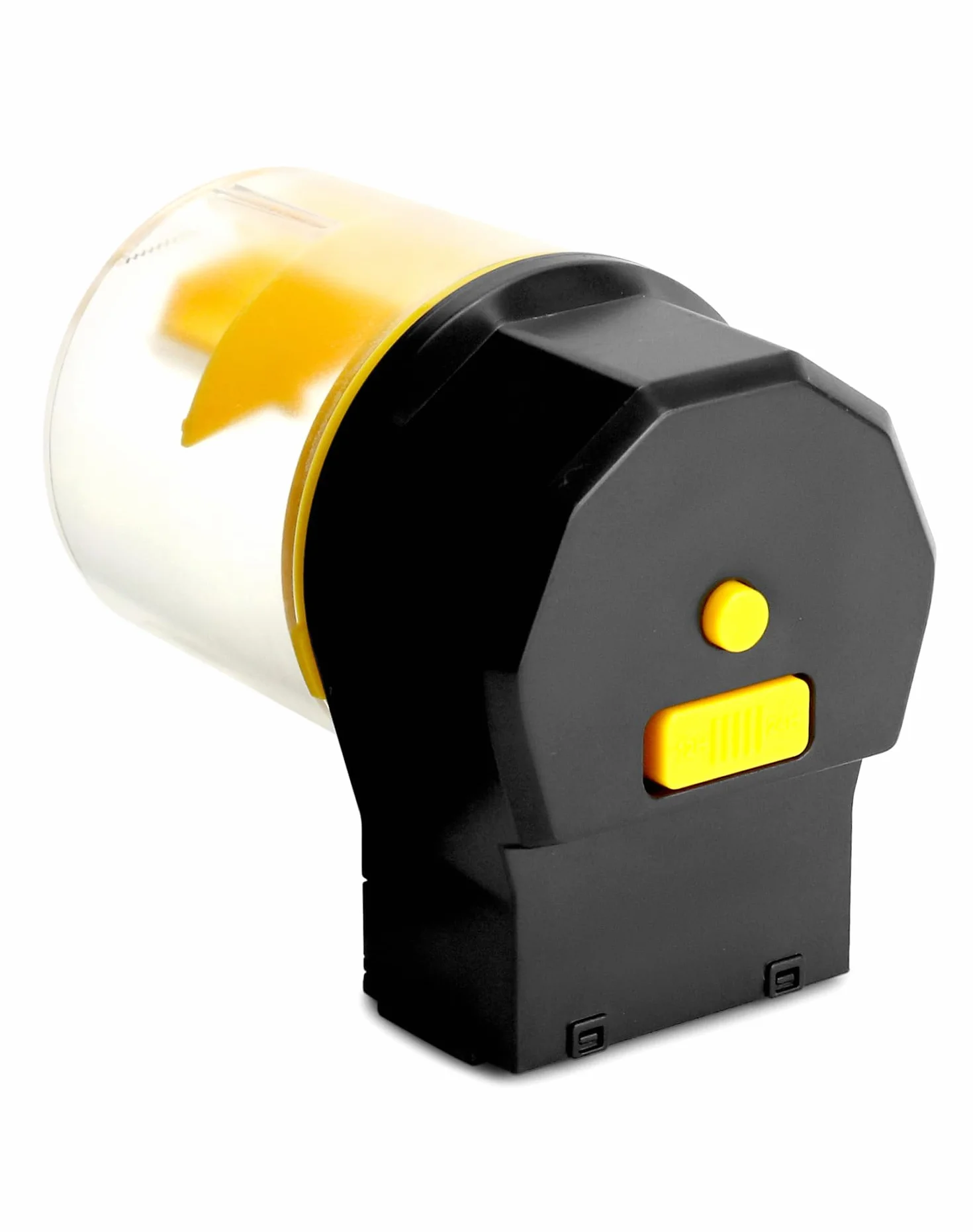 QWORK automatyczny podajnik ryb akwariowych z zegarem 12/24h 210ml