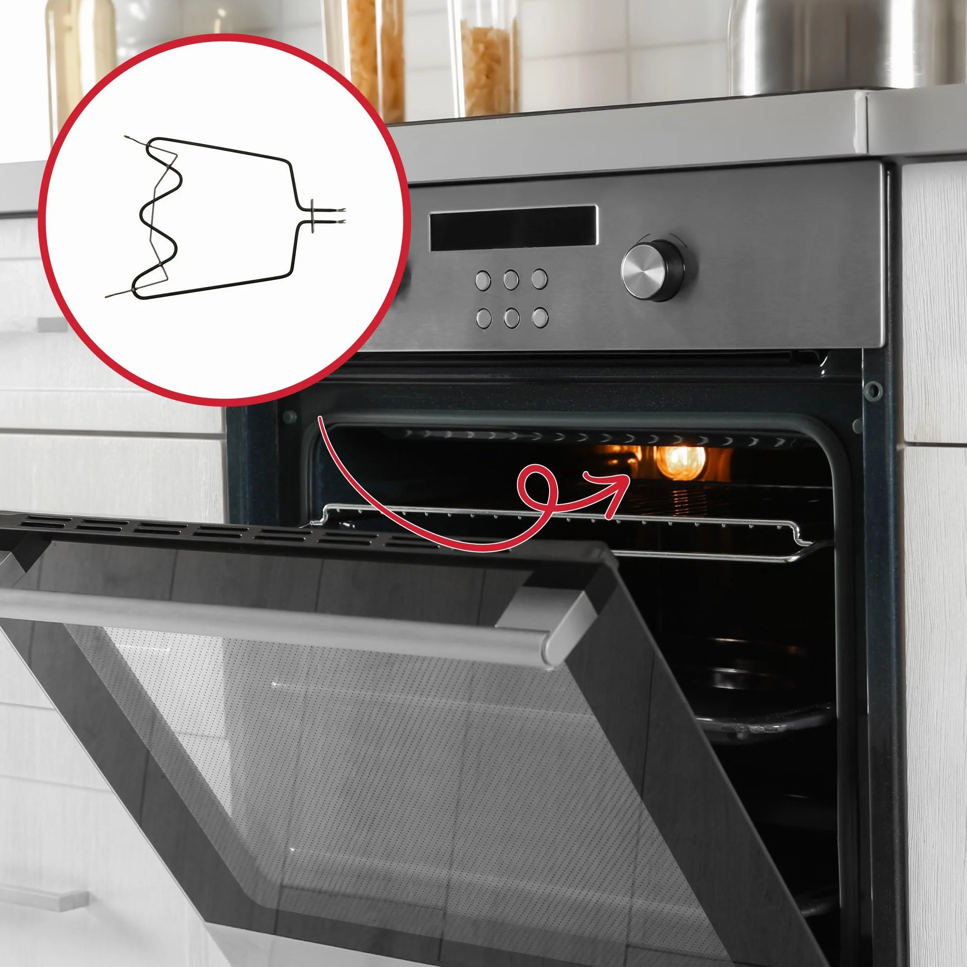 HIRLPOOL 481010551720 grzałka dolna 1150 W piec, kuchenka