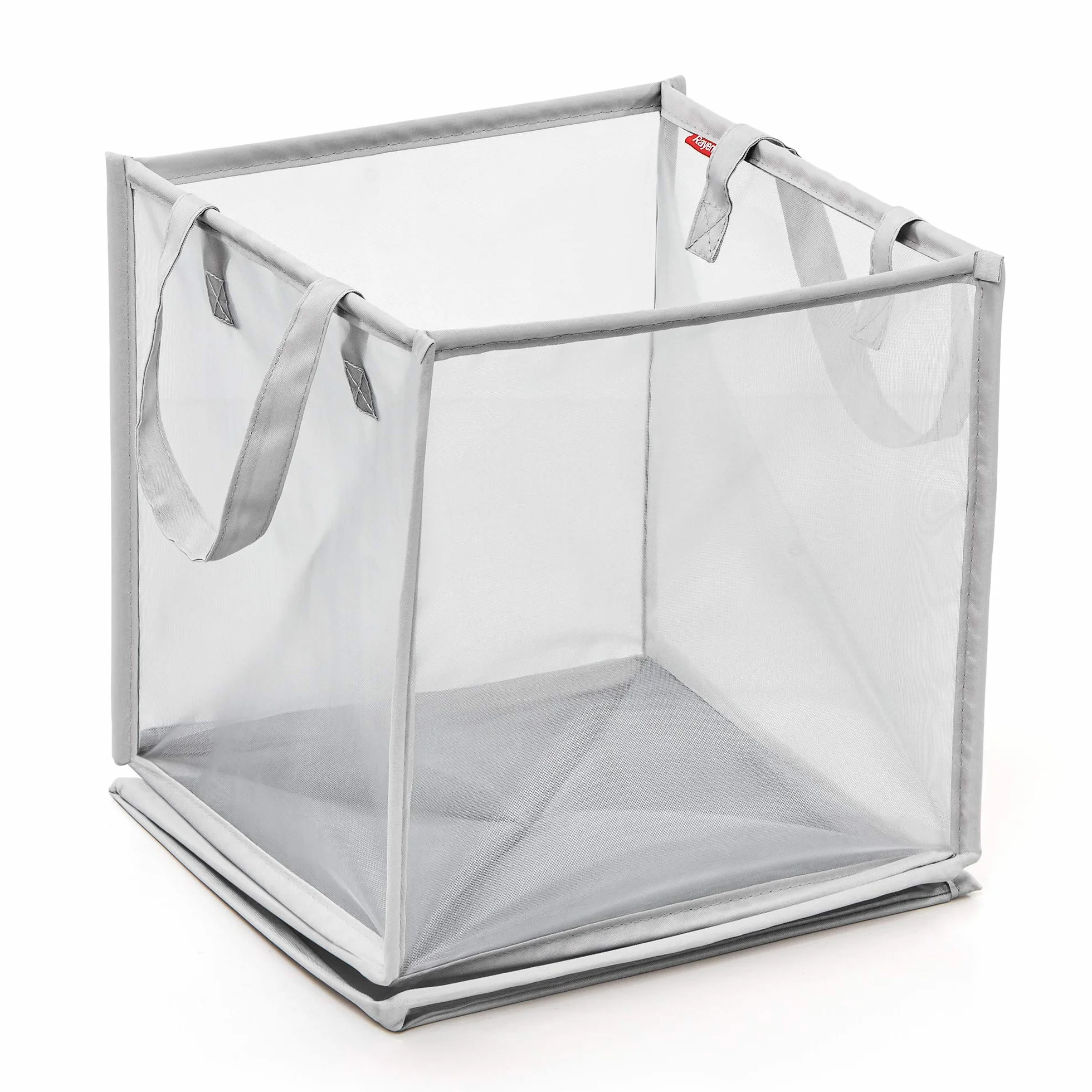 Rayen Cesta de almacenaje plegable szary 62 x 30 x 30 cm