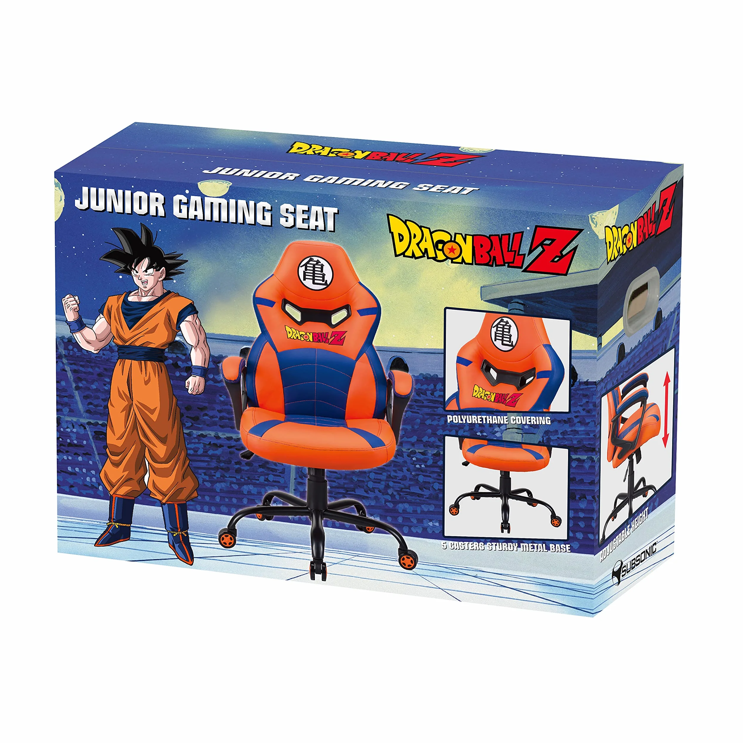 DBZ - Dragon Ball Z - Krzesło dla juniora - Krzesło biurowe do gier szczęścia - Oficjalna licencja