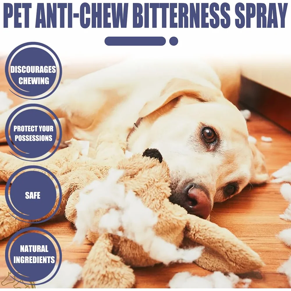 Pet Anti-Chew Spray Gorzkie Spraye 50 ml Narzędzie Szkoleniowe Naturalny Składnik