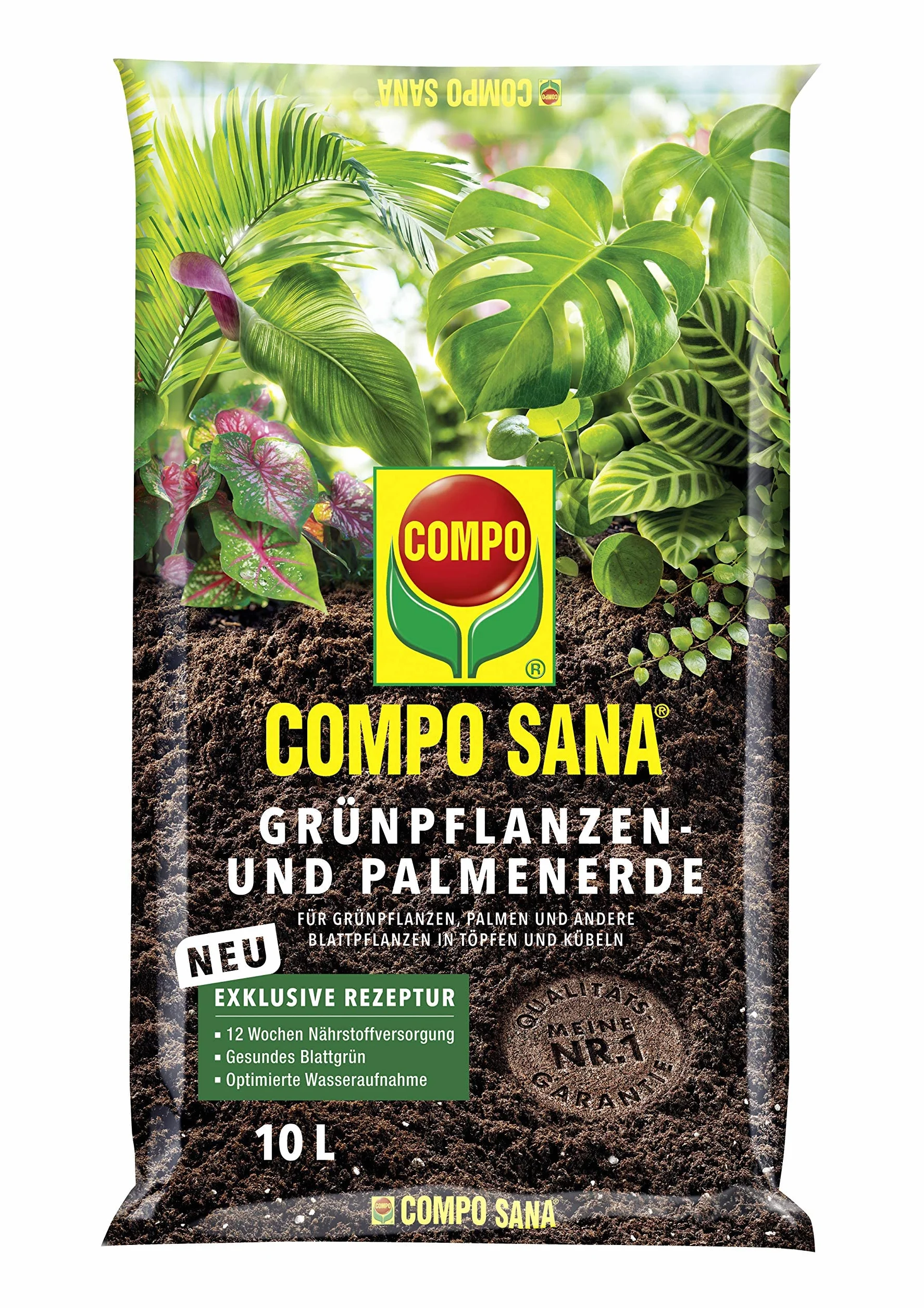 Compo Sana 1143102004 Kompost Palmowy, 10 litrów